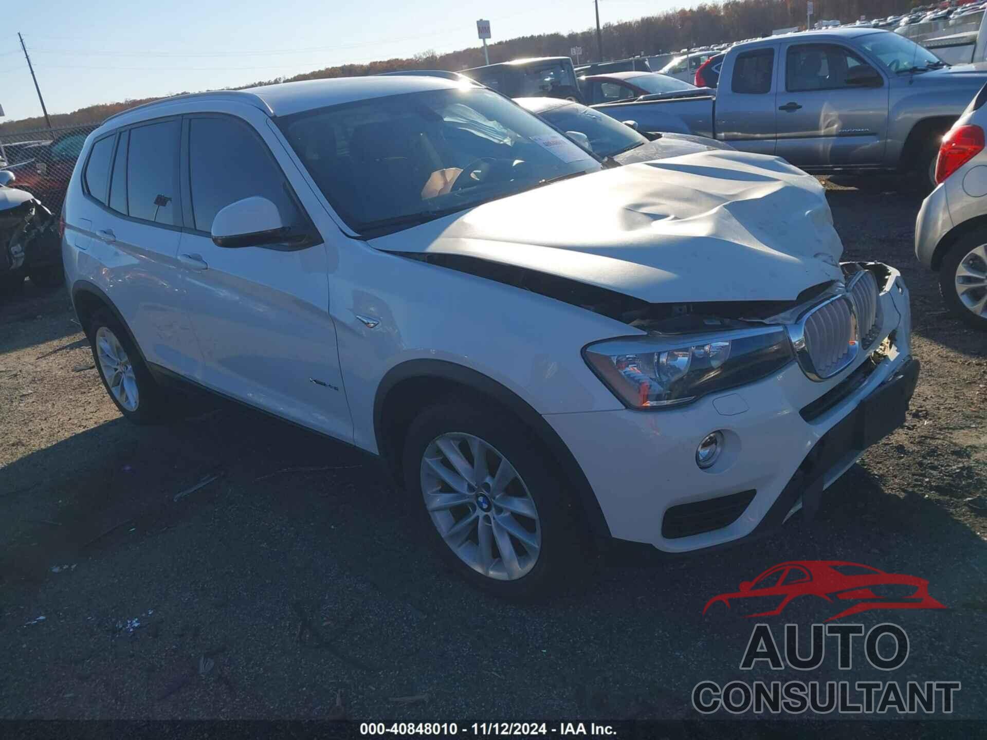 BMW X3 2016 - 5UXWX9C50G0D81748