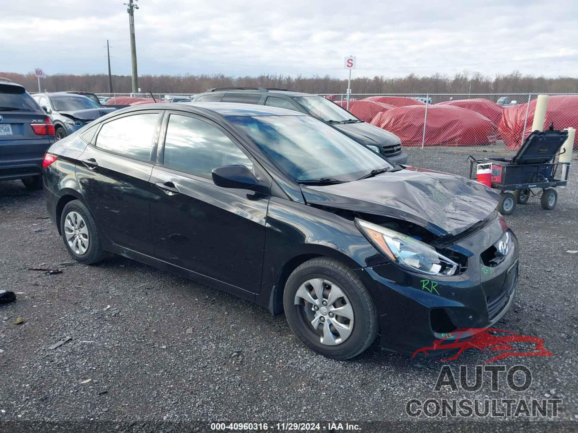 HYUNDAI ACCENT 2016 - KMHCT4AE7GU113495