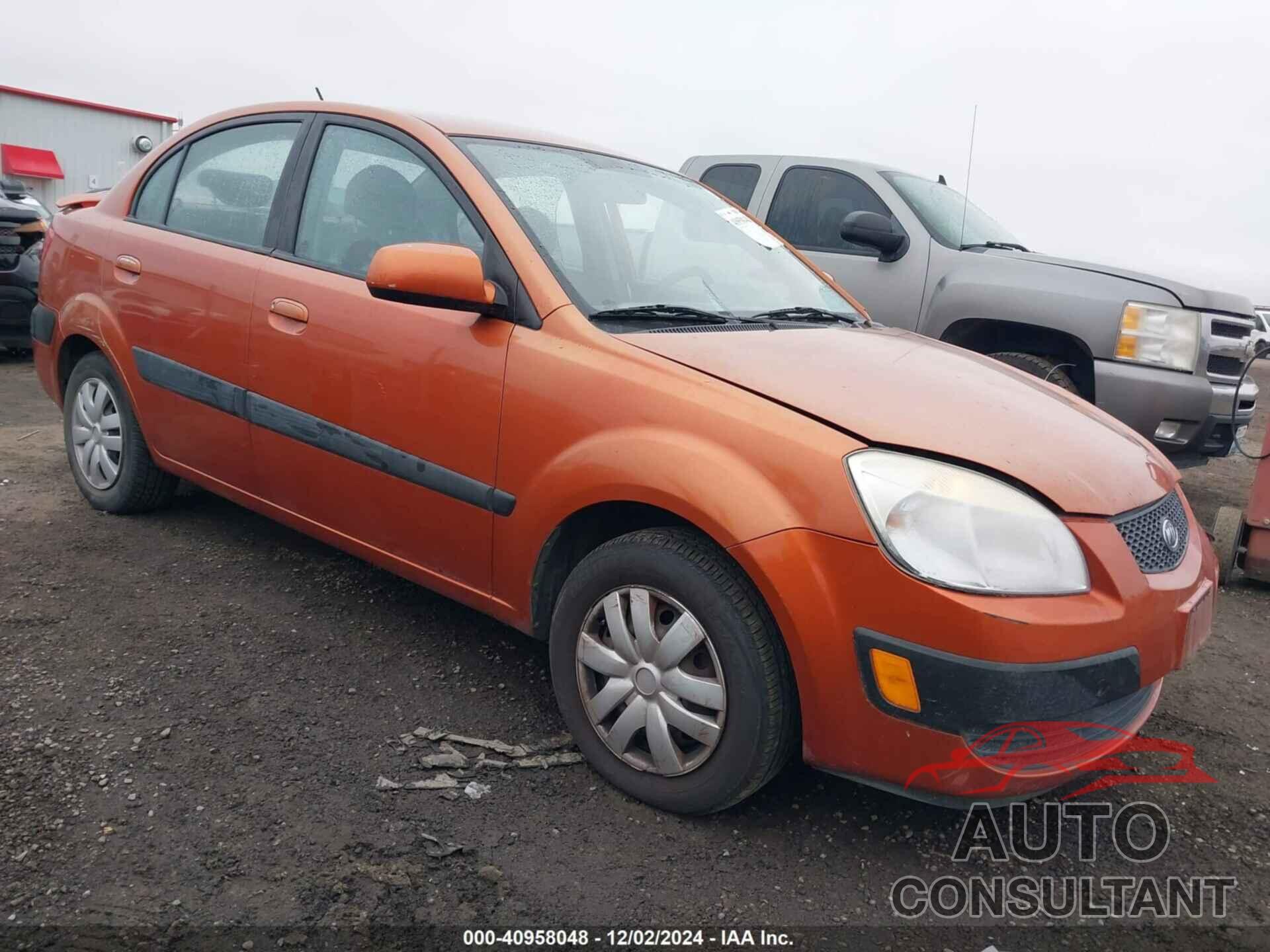 KIA RIO 2009 - KNADE223896543089