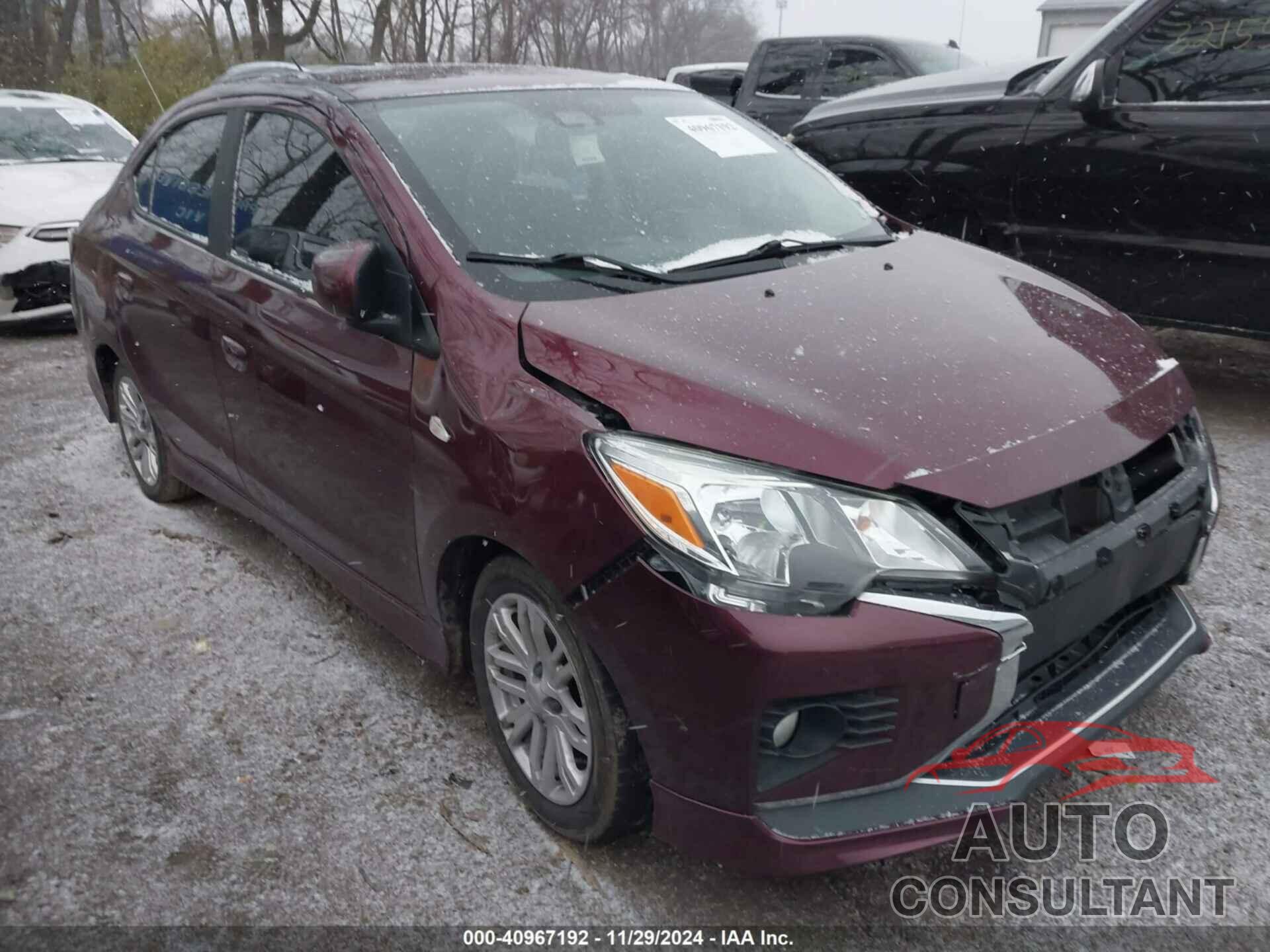 MITSUBISHI MIRAGE G4 2021 - ML32FUFJ2MHF03847