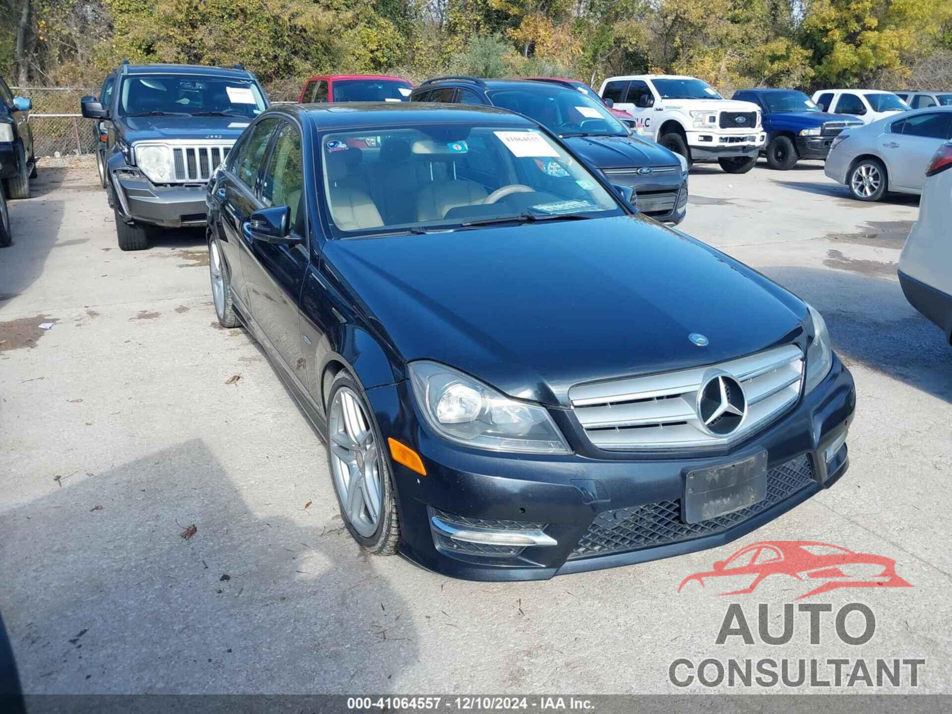 MERCEDES-BENZ C 250 2012 - WDDGF4HB1CA613341