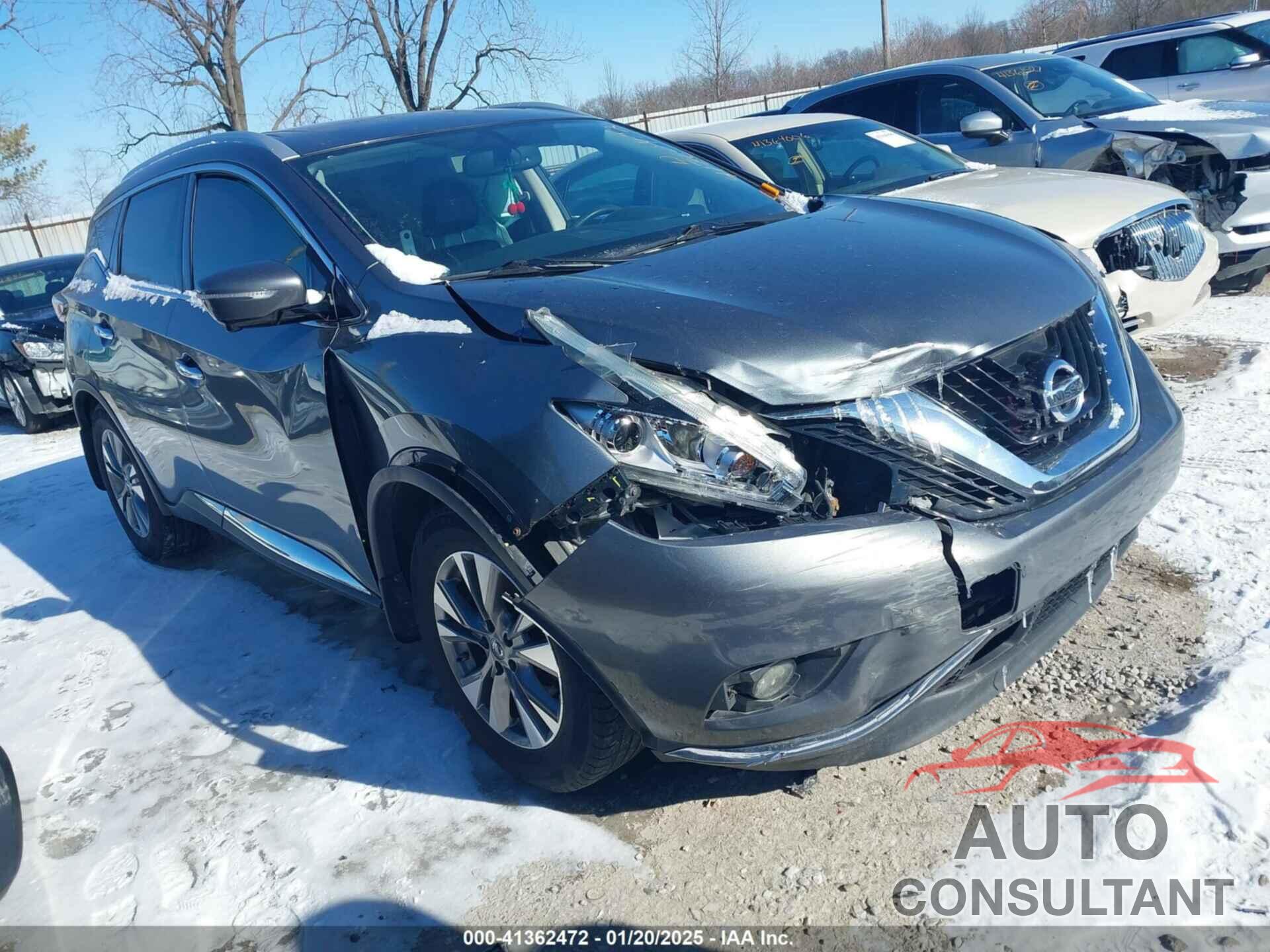 NISSAN MURANO 2015 - 5N1AZ2MH0FN248486