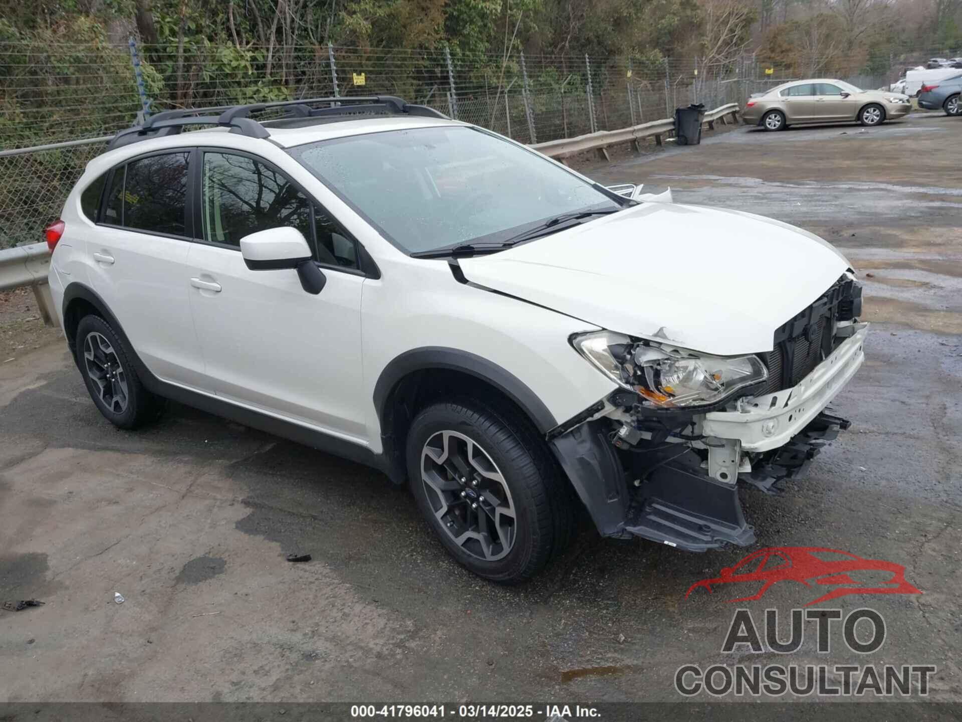 SUBARU CROSSTREK 2016 - JF2GPABC4G8340109