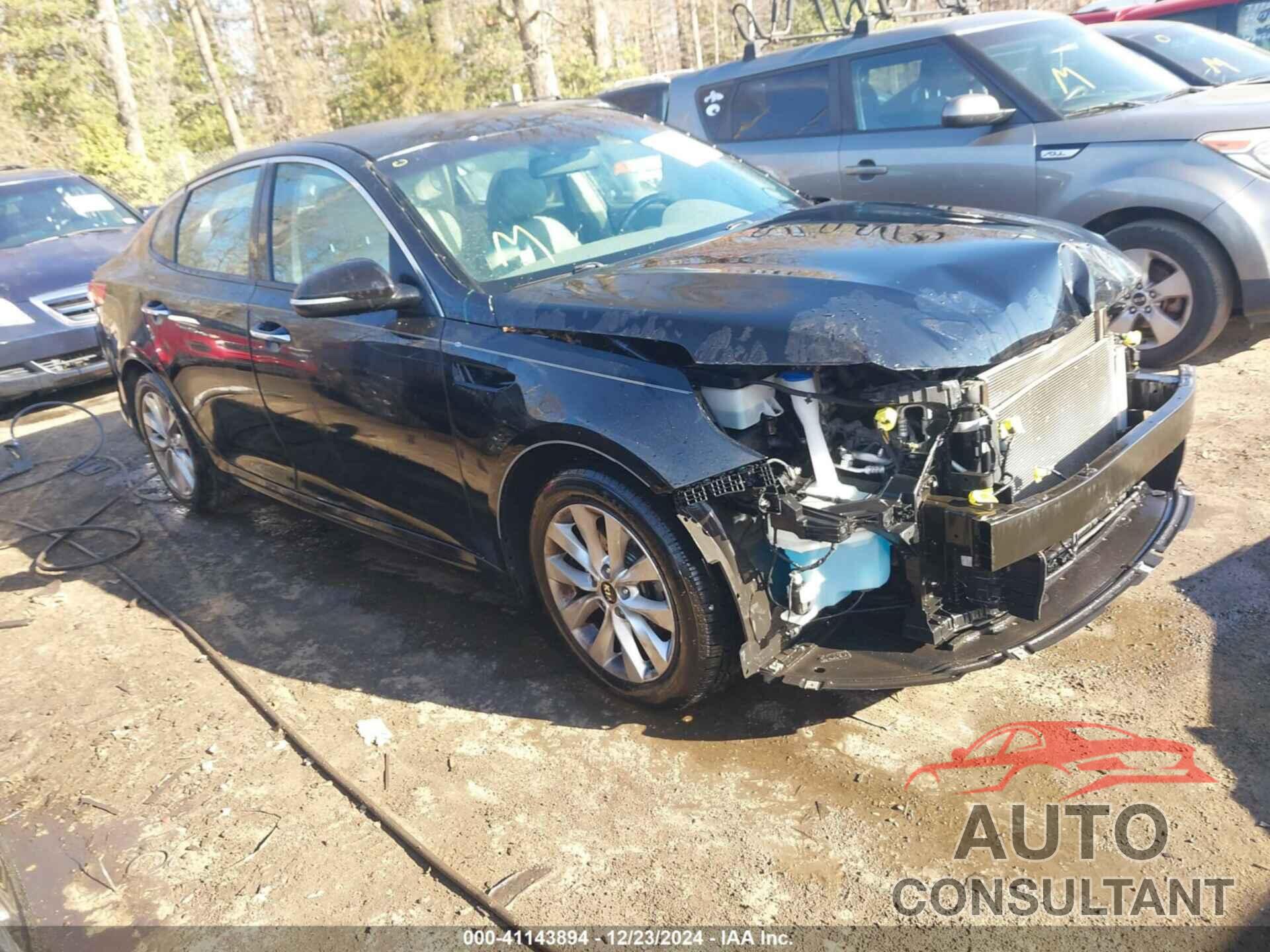 KIA OPTIMA 2018 - 5XXGU4L39JG245606