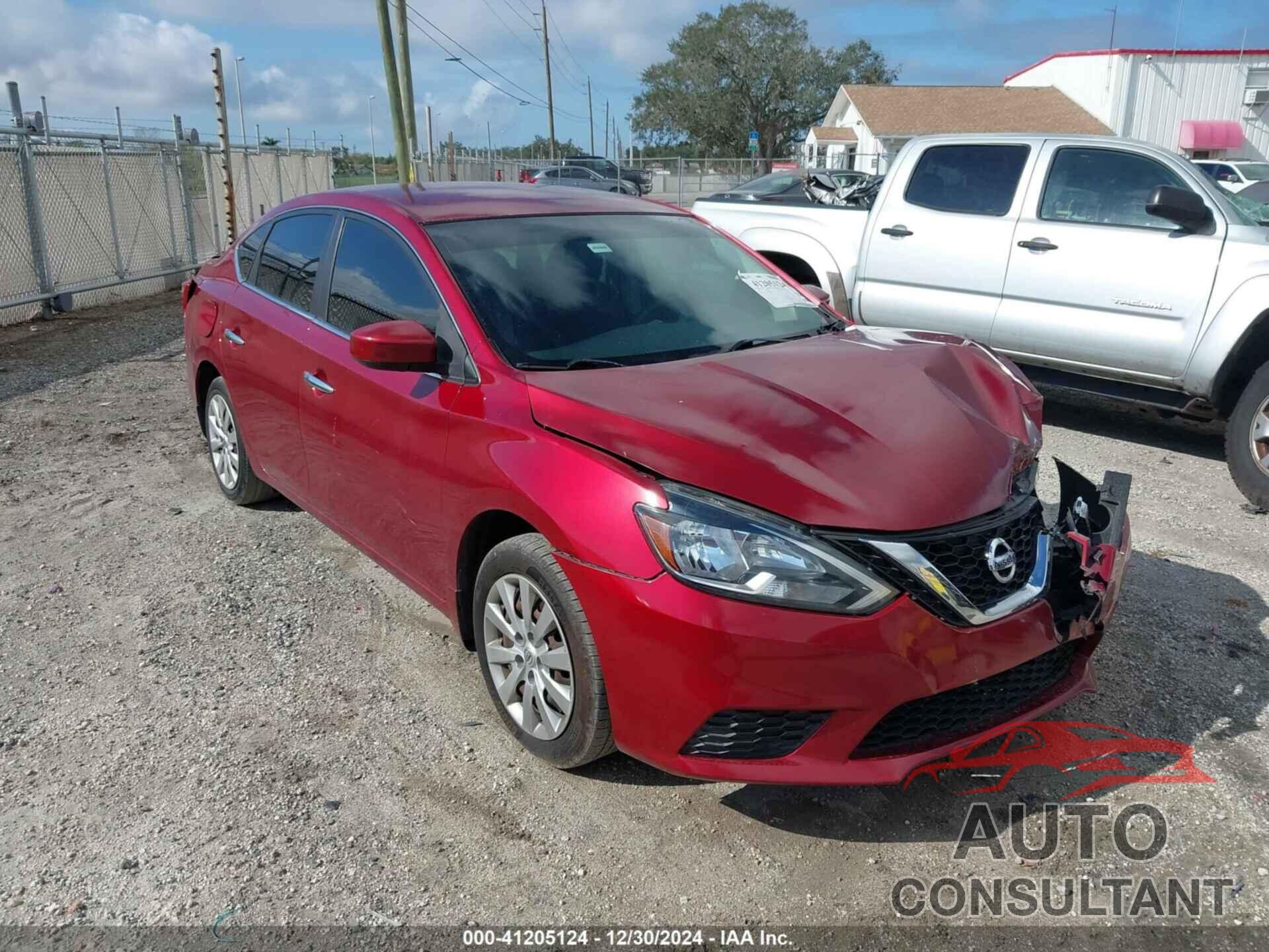 NISSAN SENTRA 2017 - 3N1AB7AP9HL640440