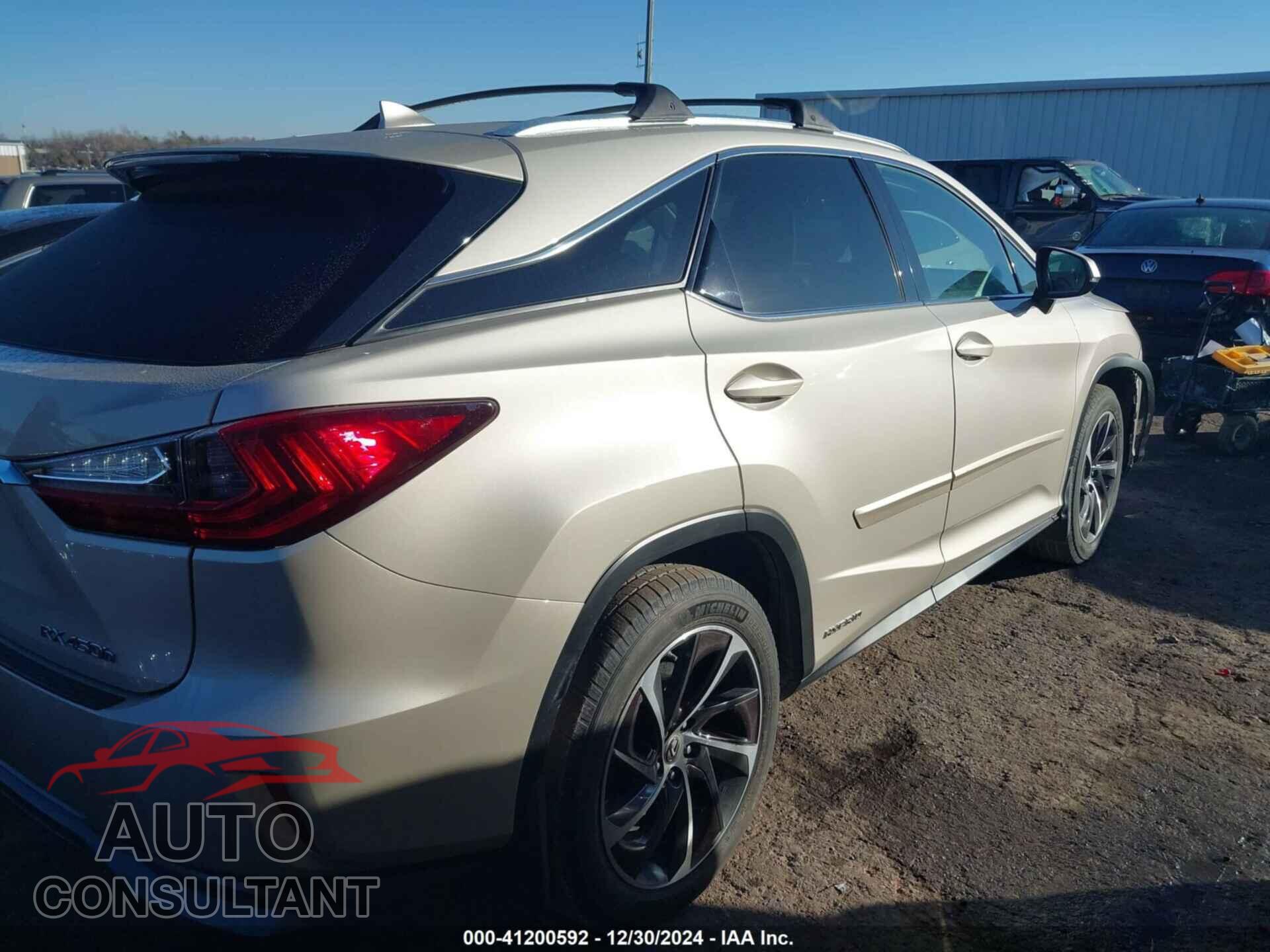 LEXUS RX 450H 2017 - 2T2BGMCA2HC013703