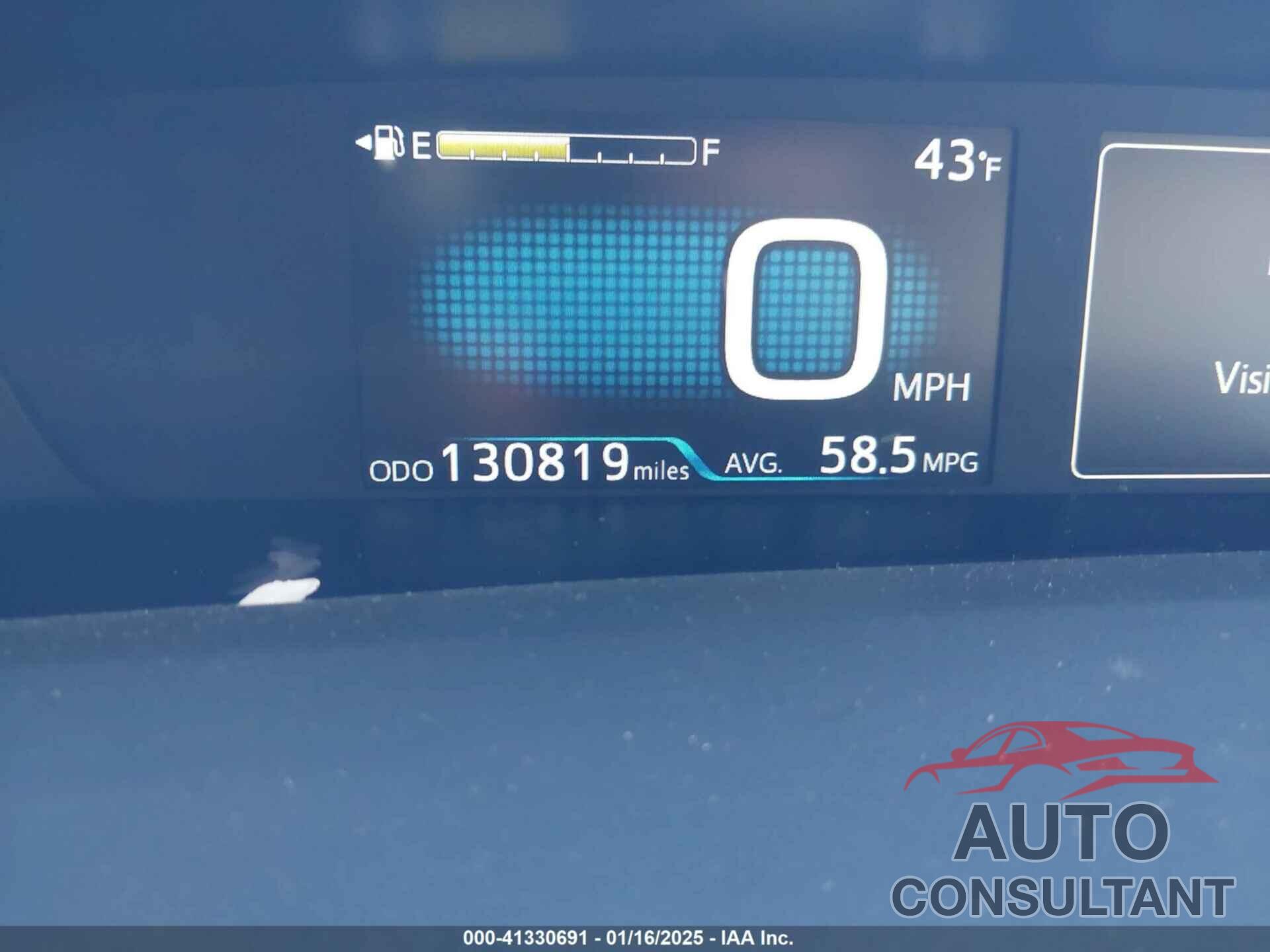 TOYOTA PRIUS 2018 - JTDKBRFU2J3060301