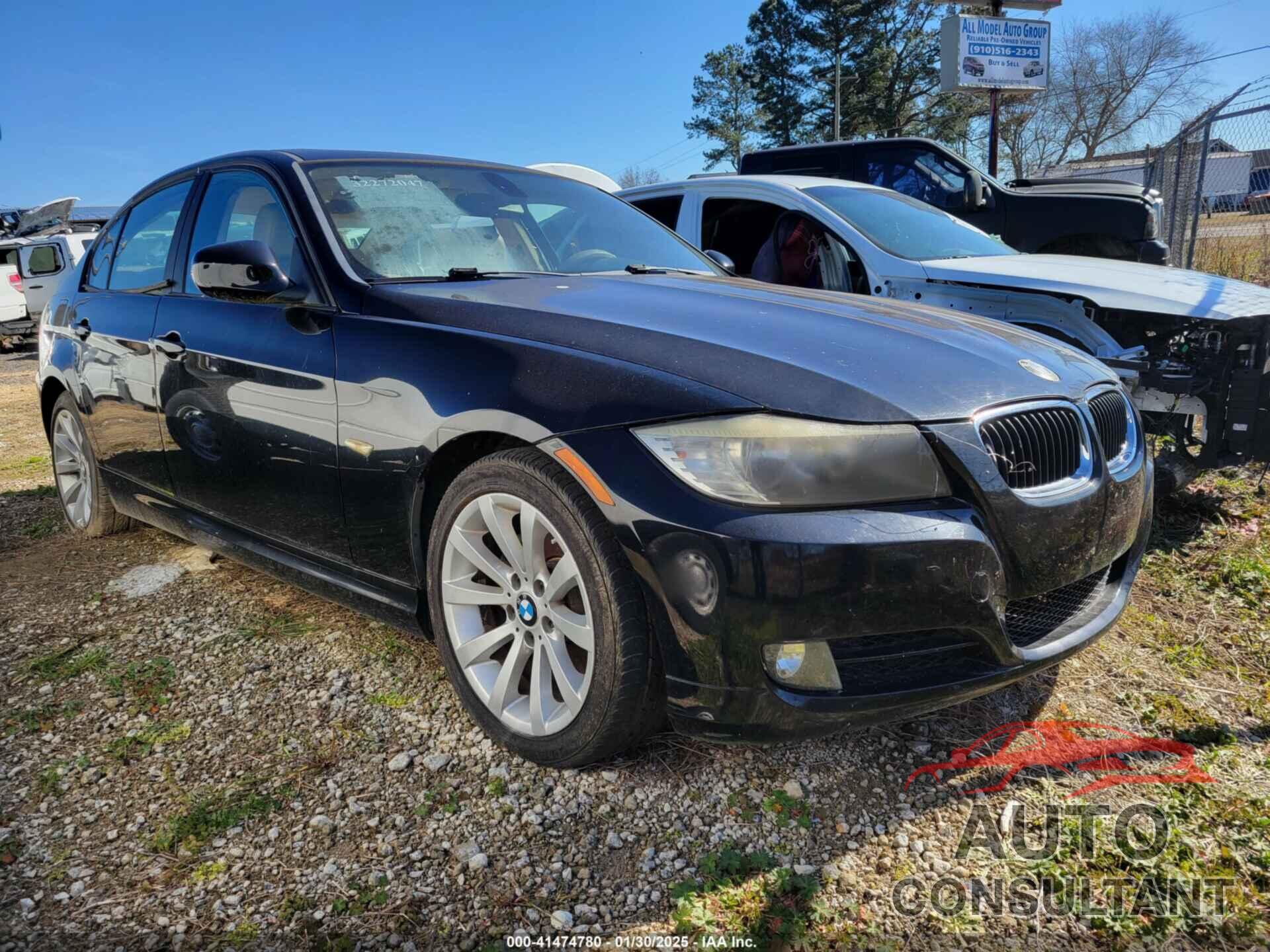 BMW 3 SERIES 2011 - WBAPH7C55BE682965