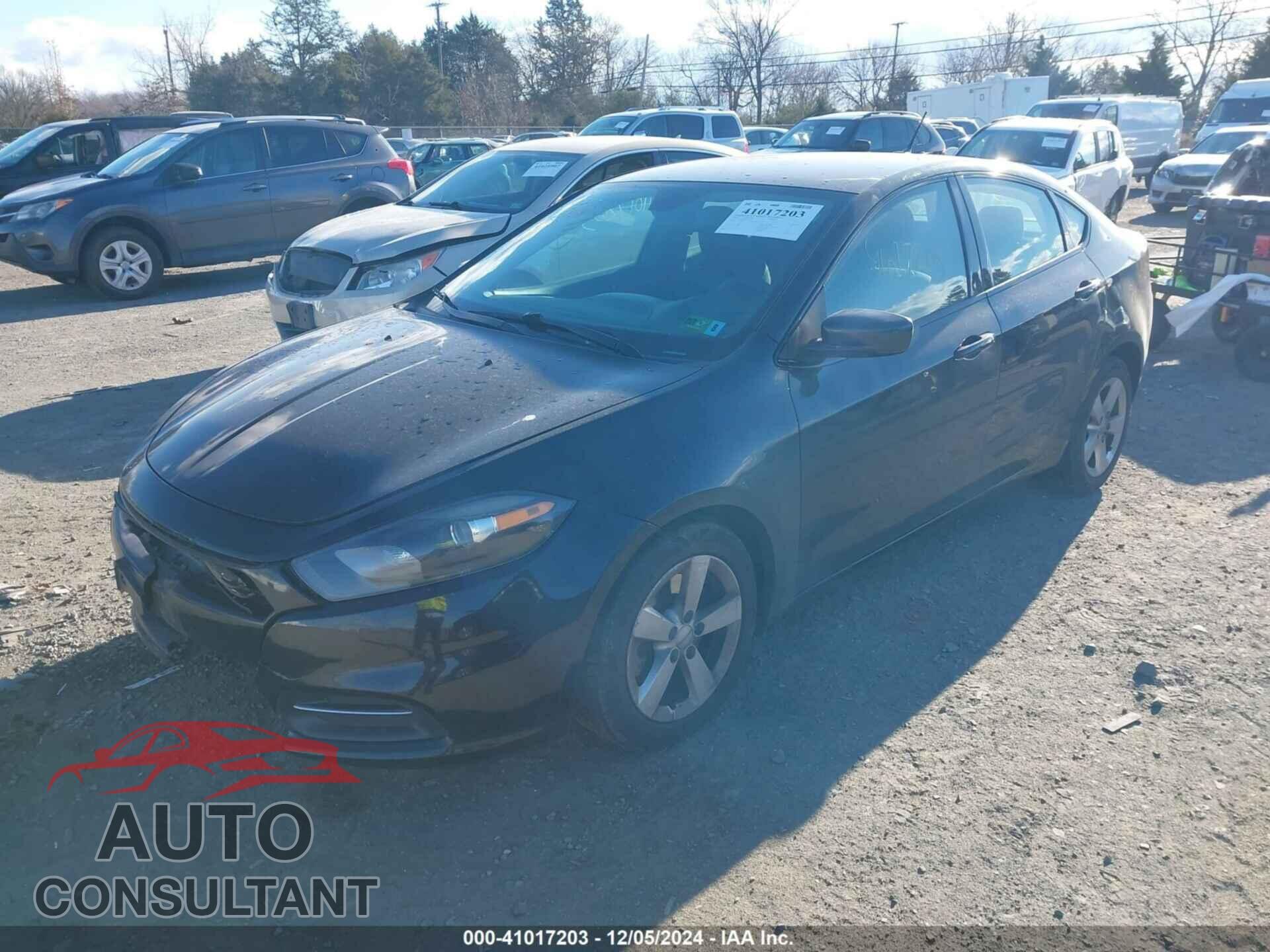 DODGE DART 2015 - 1C3CDFBBXFD373877