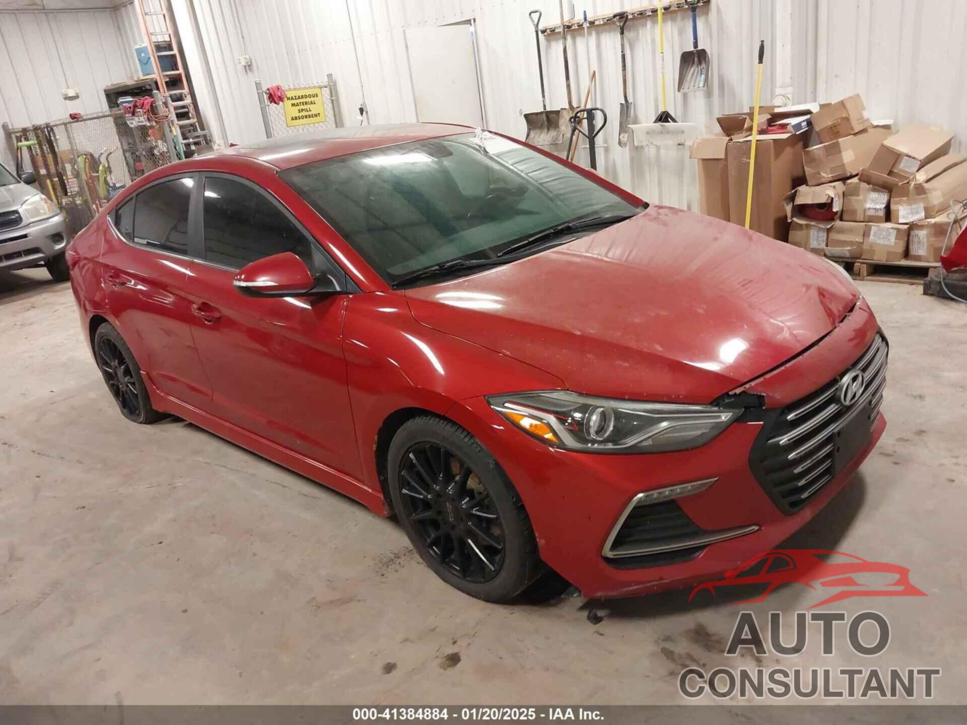 HYUNDAI ELANTRA 2018 - KMHD04LB2JU474690
