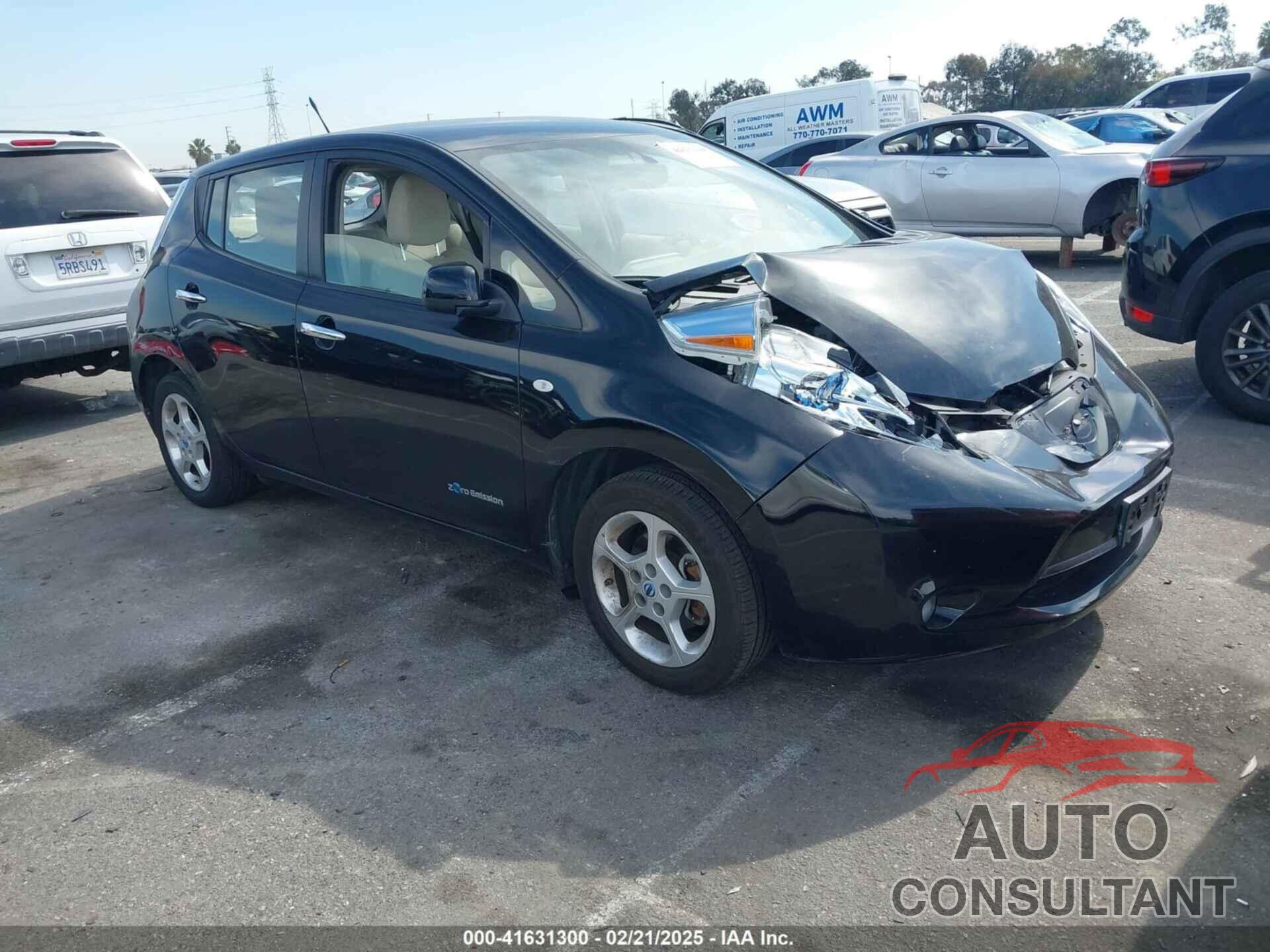 NISSAN LEAF 2011 - JN1AZ0CP3BT006608