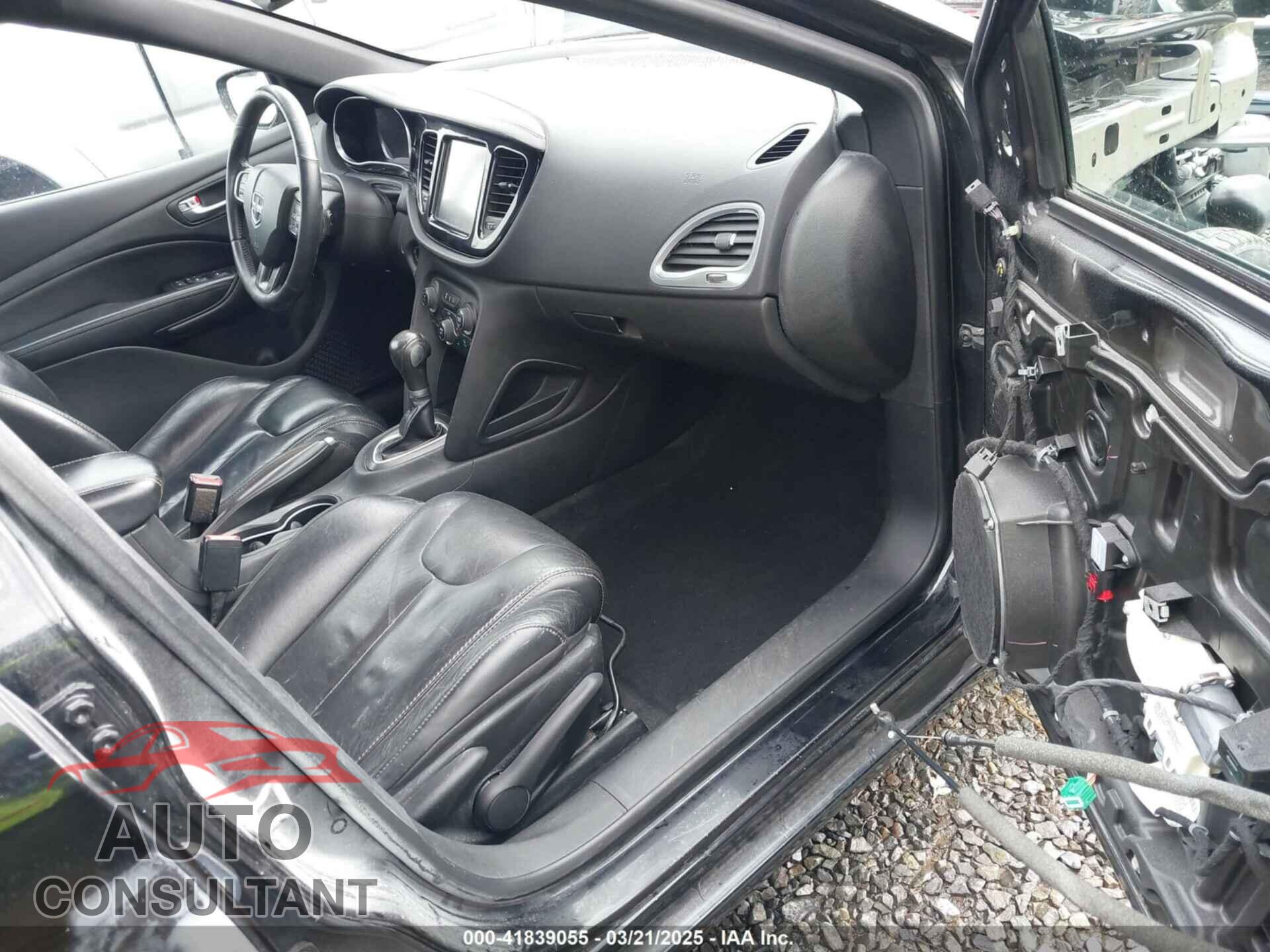 DODGE DART 2013 - 1C3CDFCA3DD298569