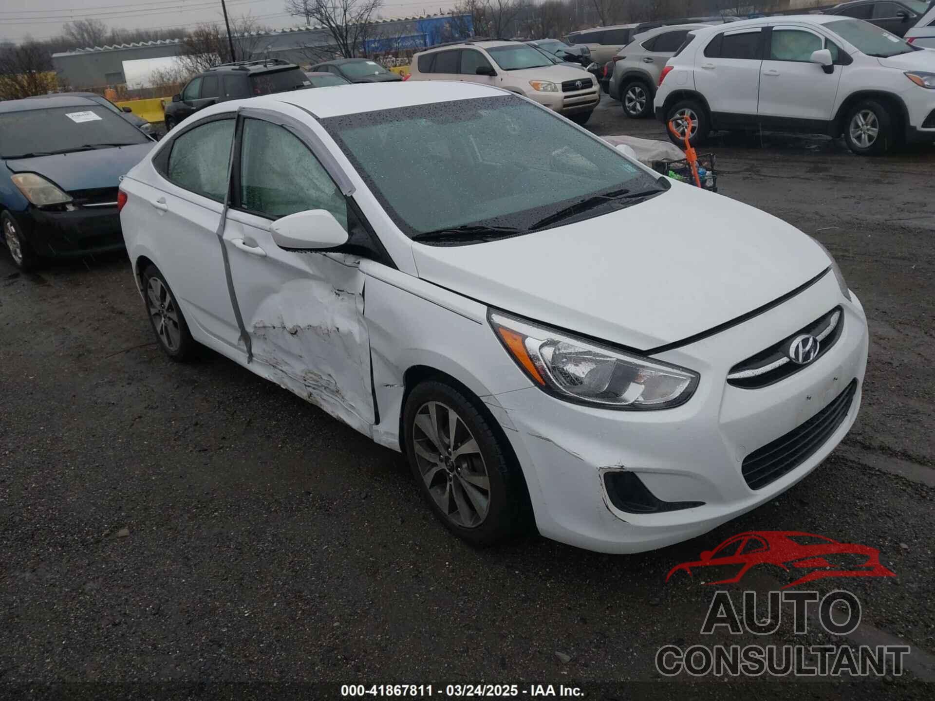 HYUNDAI ACCENT 2017 - KMHCT4AE4HU254865
