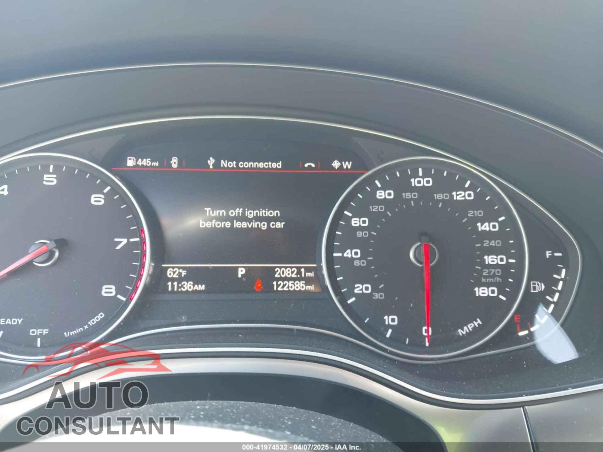 AUDI A6 2016 - WAUGFAFC4GN045229