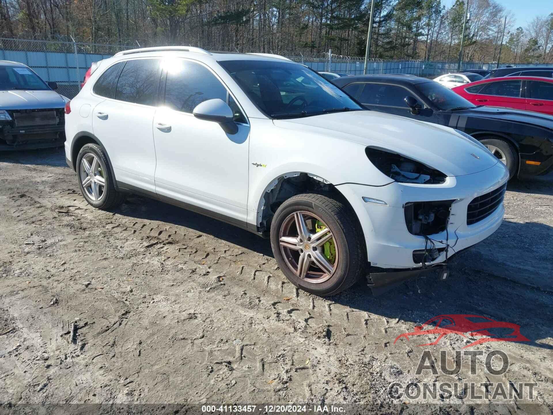 PORSCHE CAYENNE E-HYBRID 2015 - WP1AE2A23FLA52956