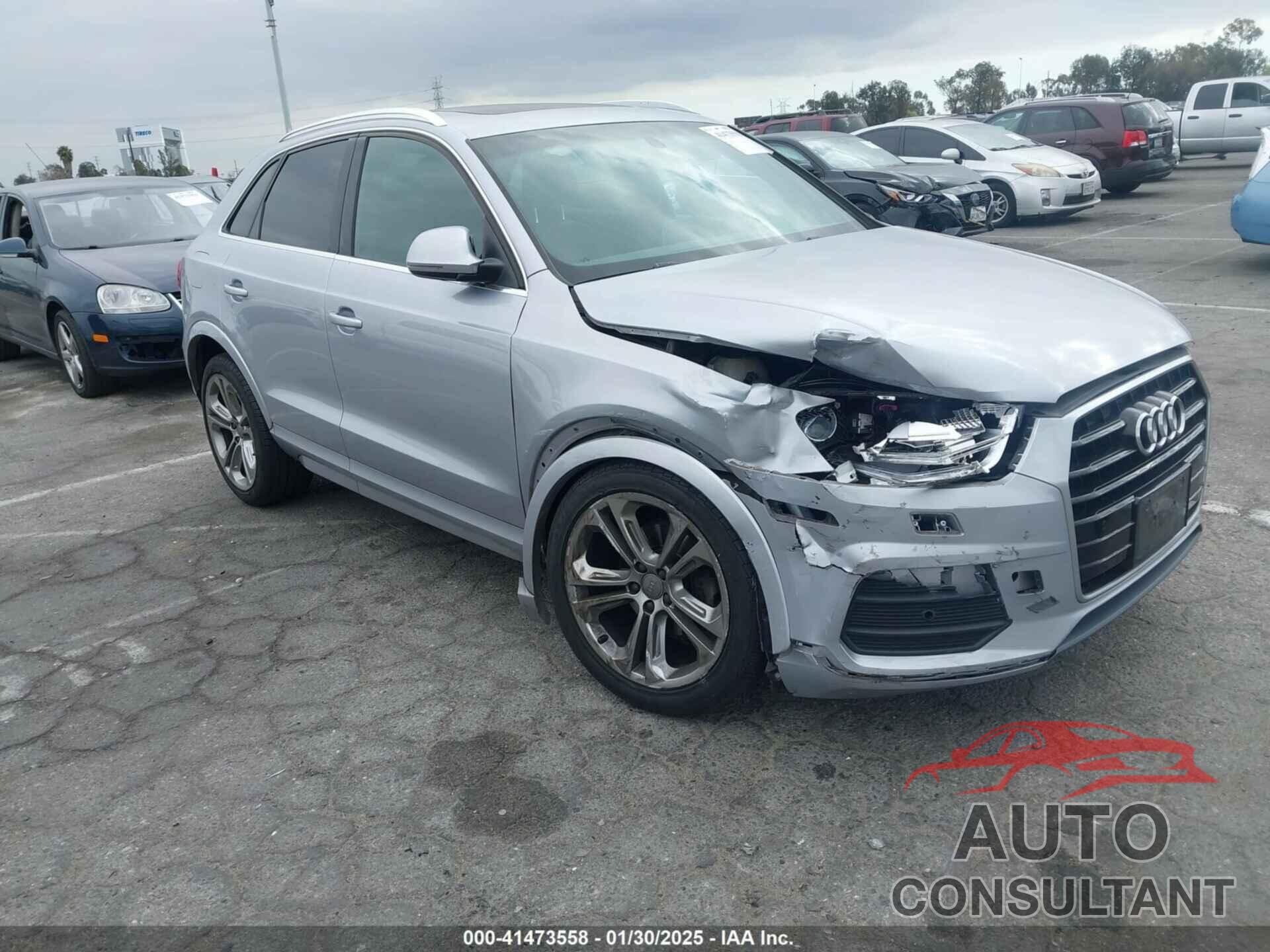 AUDI Q3 2016 - WA1BFCFS8GR013211