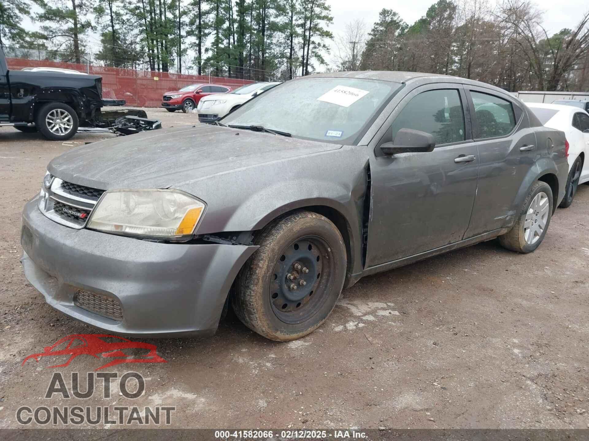 DODGE AVENGER 2013 - 1C3CDZAB7DN637664