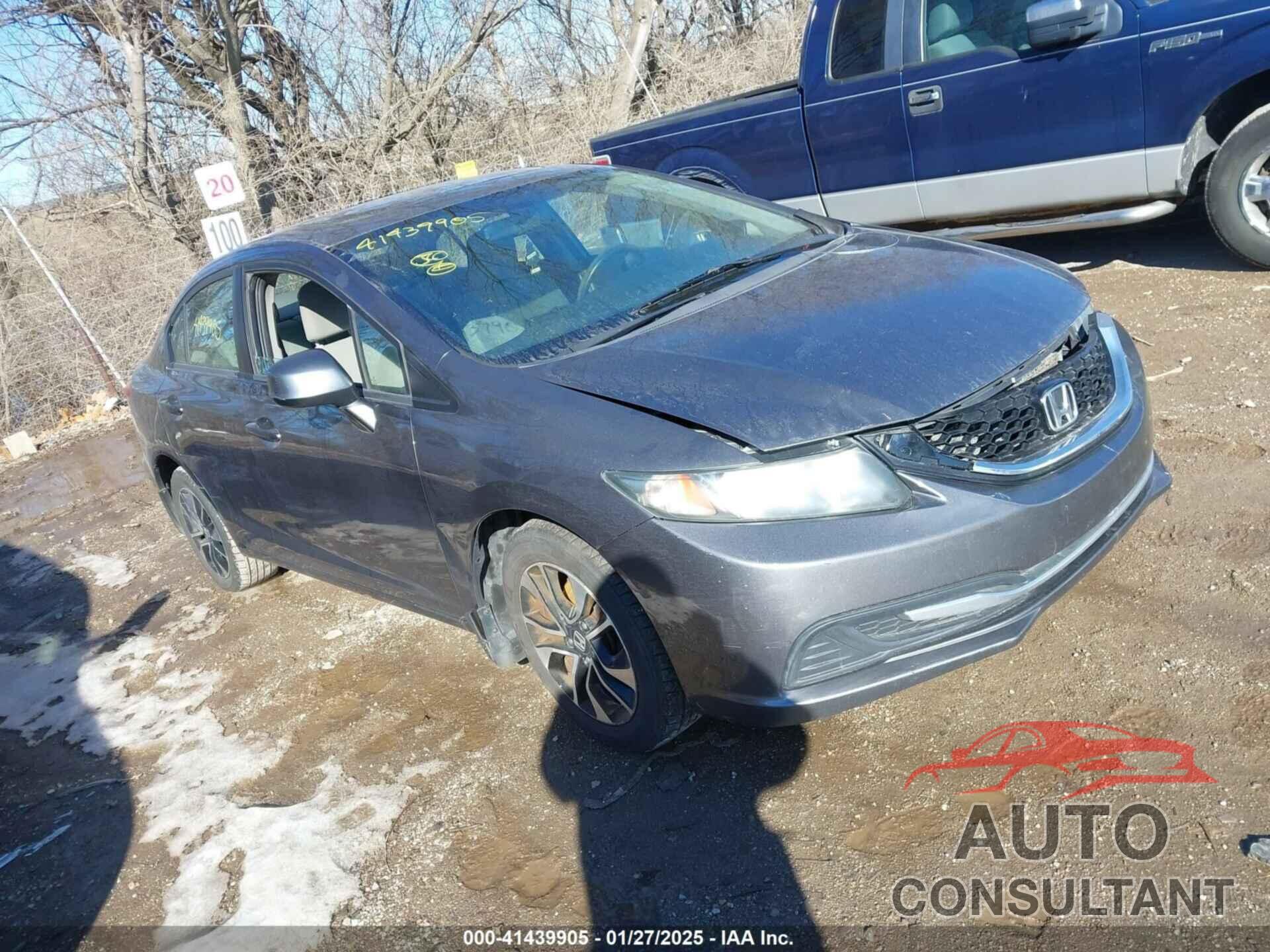 HONDA CIVIC 2013 - 19XFB2F88DE007837