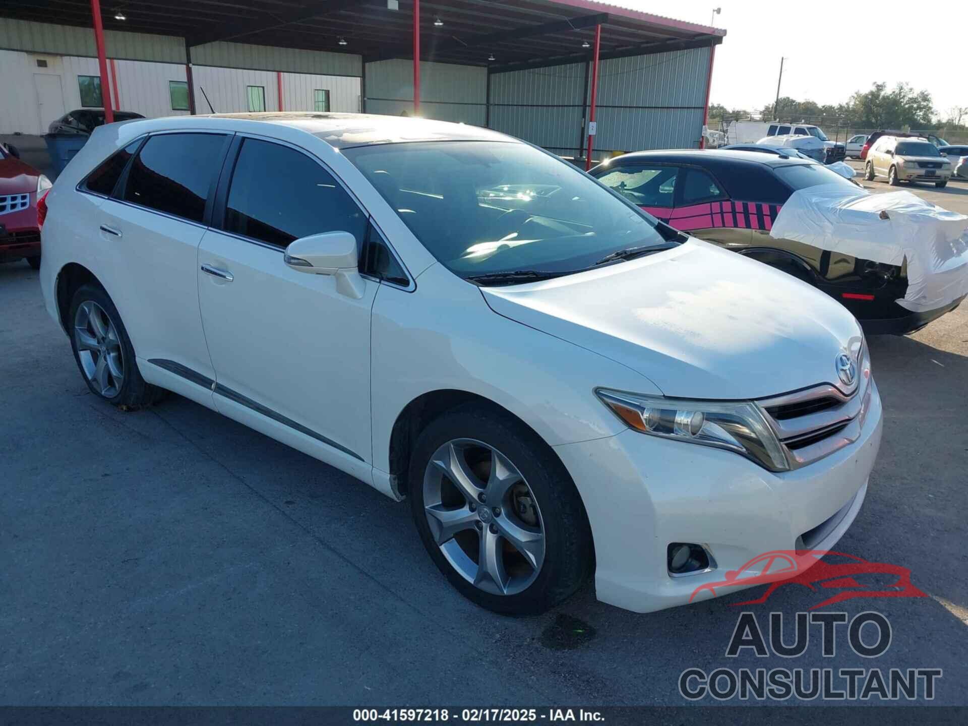 TOYOTA VENZA 2013 - 4T3ZK3BB2DU059084