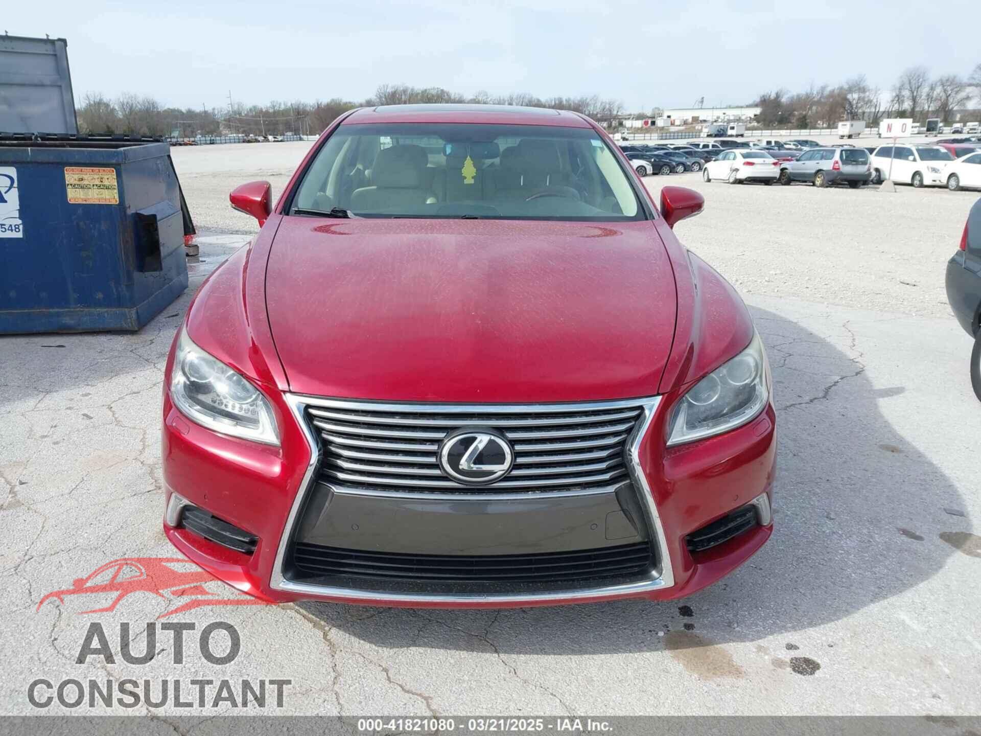 LEXUS LS 460 2013 - JTHBL5EF5D5121592