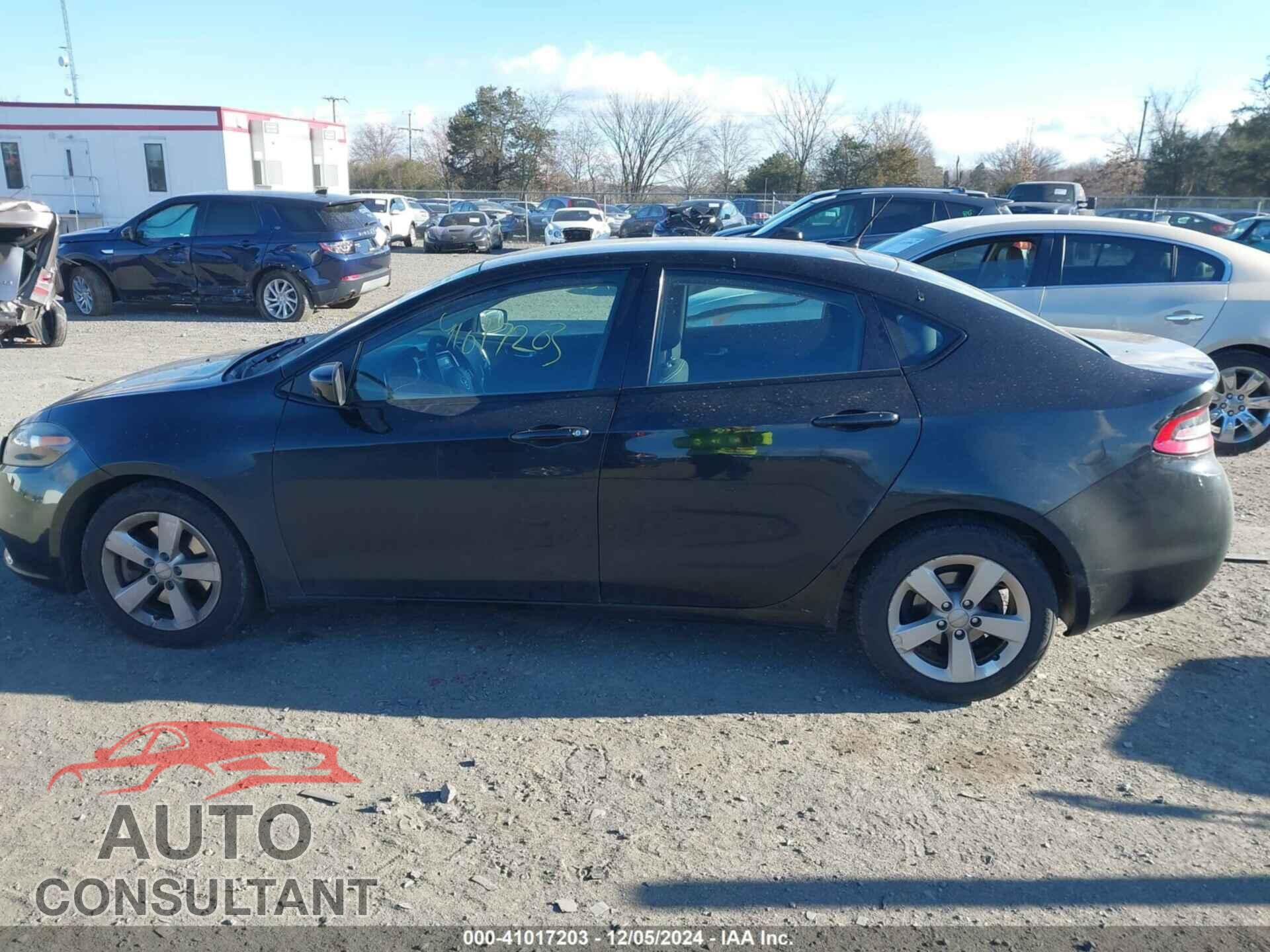 DODGE DART 2015 - 1C3CDFBBXFD373877
