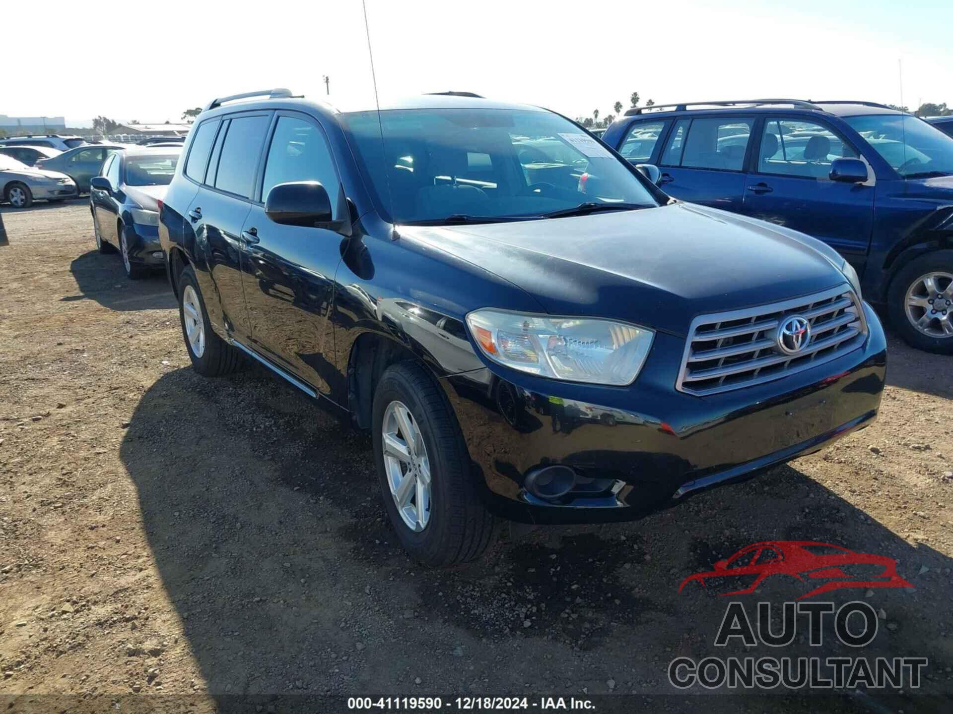 TOYOTA HIGHLANDER 2010 - JTEZA3EH3A2011239