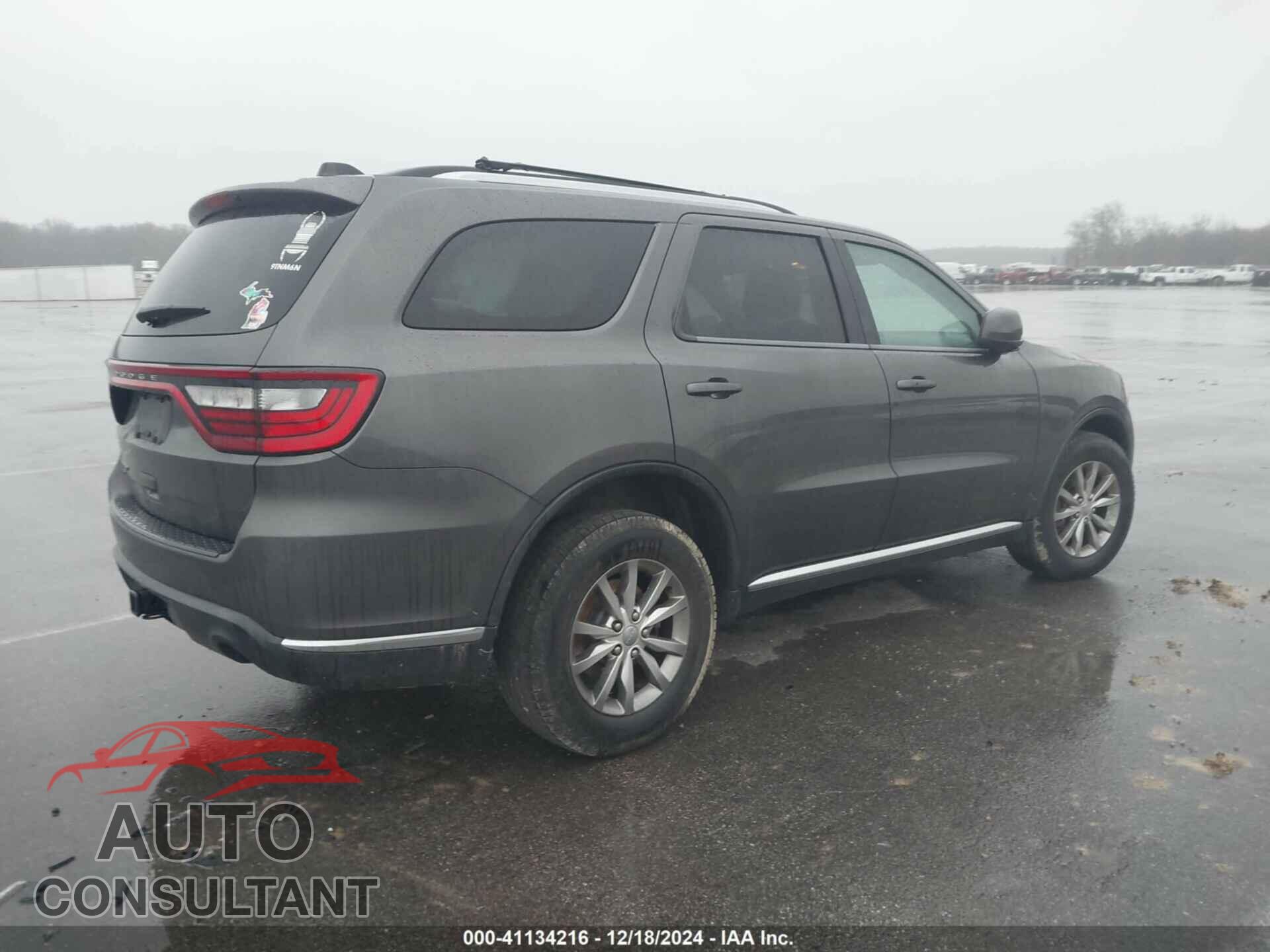 DODGE DURANGO 2017 - 1C4RDJAG7HC704087