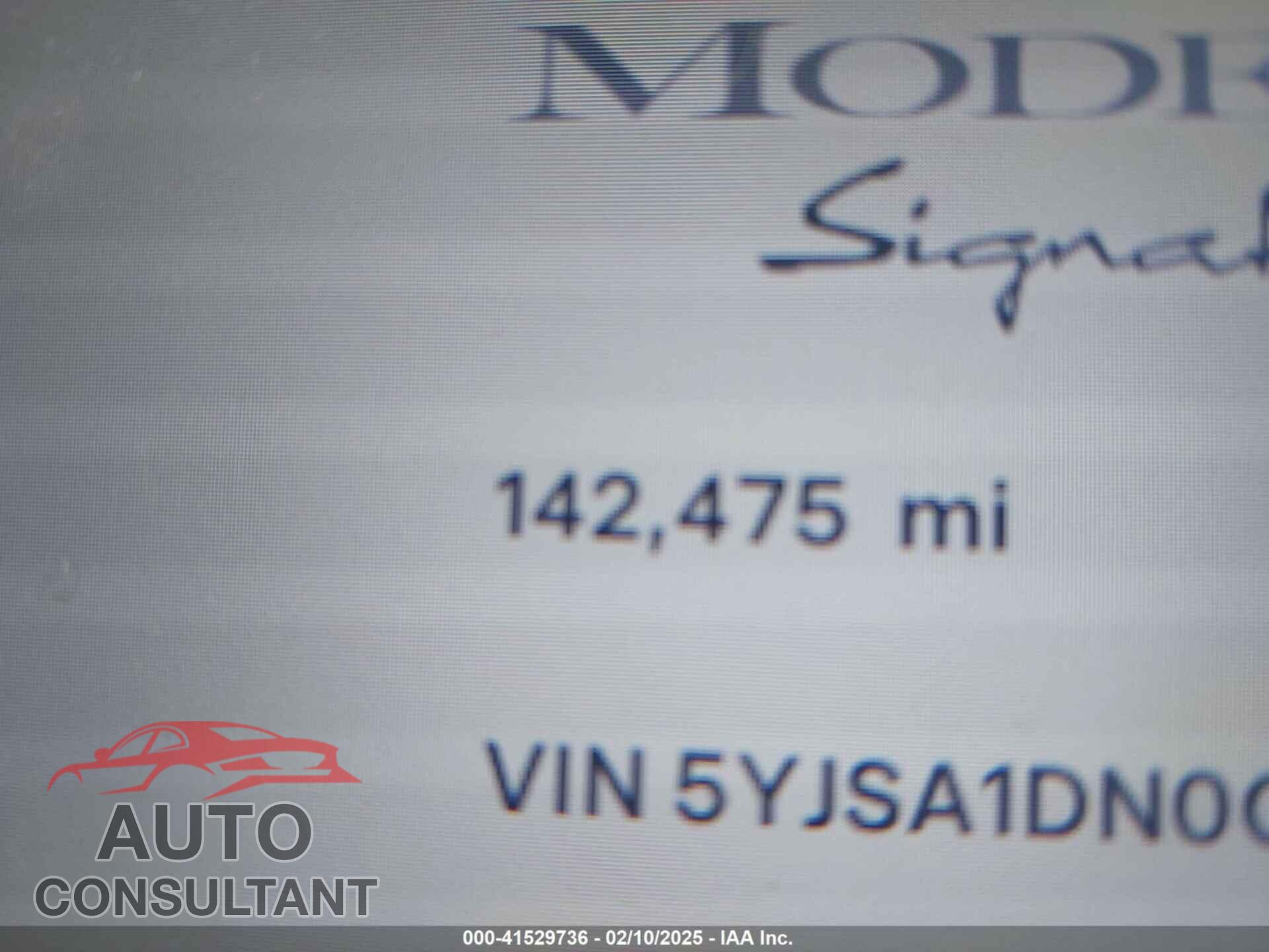 TESLA MODEL S 2012 - 5YJSA1DN0CFS00898