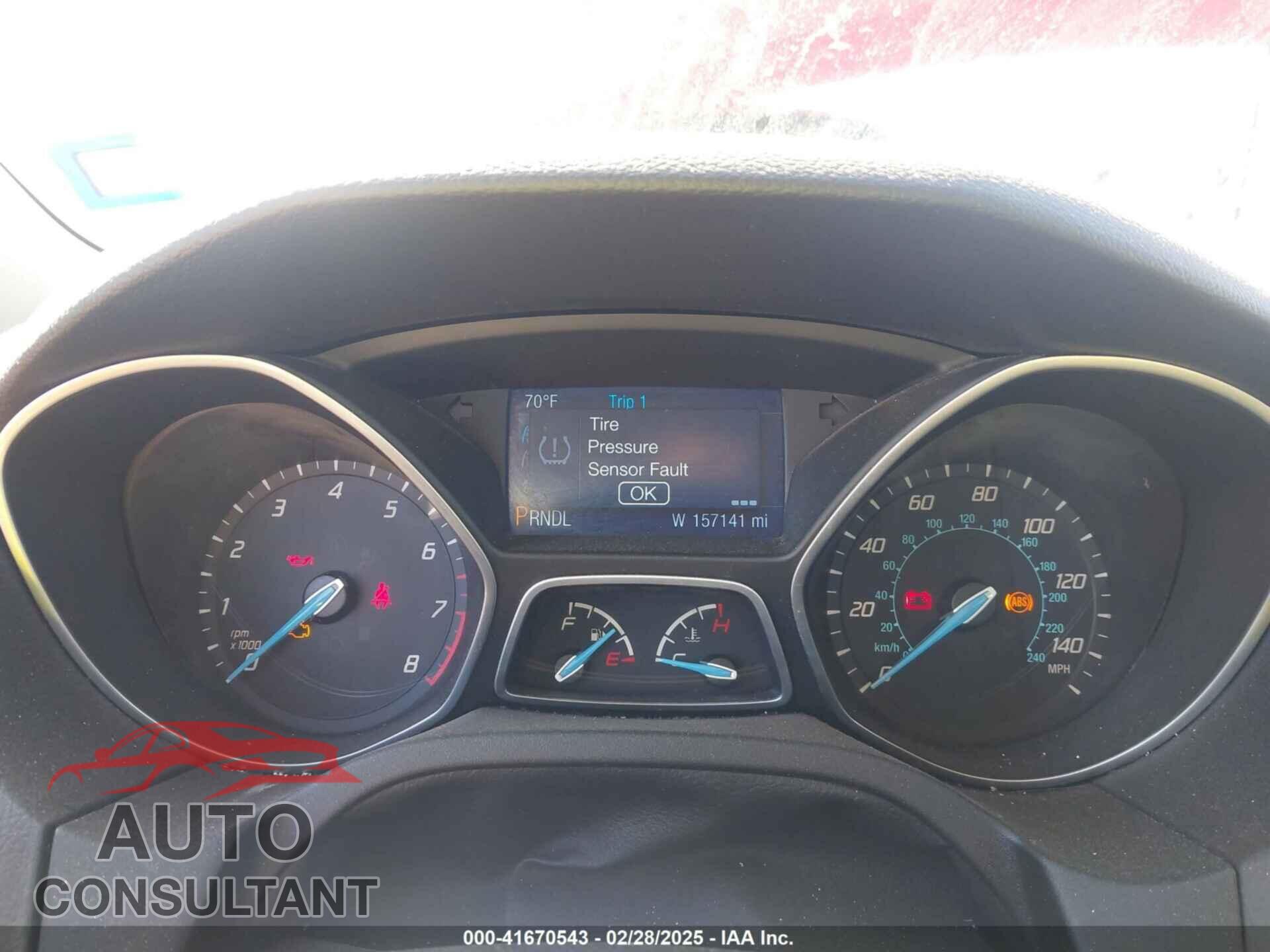 FORD FOCUS 2014 - 1FADP3F24EL168615
