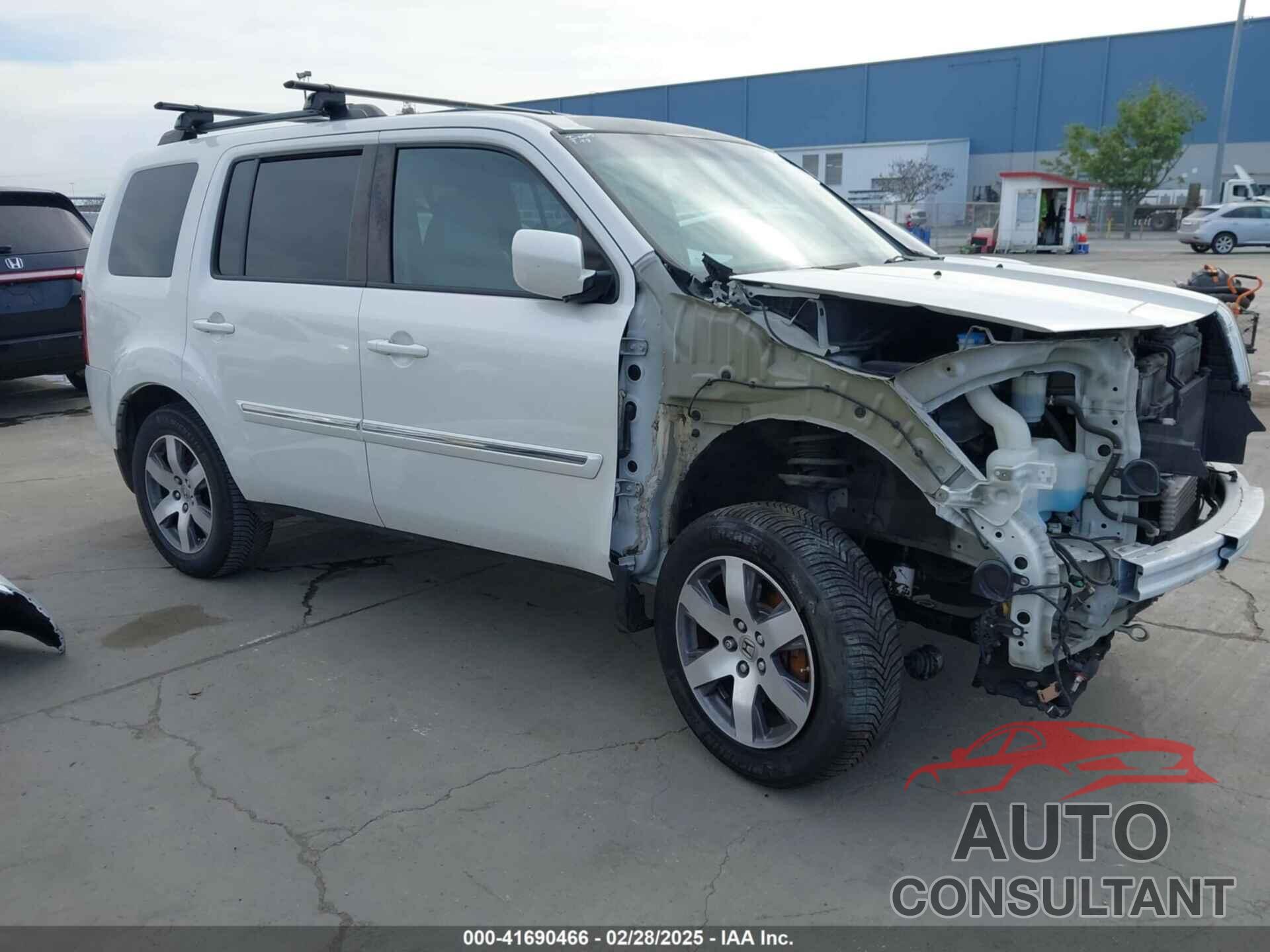 HONDA PILOT 2013 - 5FNYF4H98DB074463