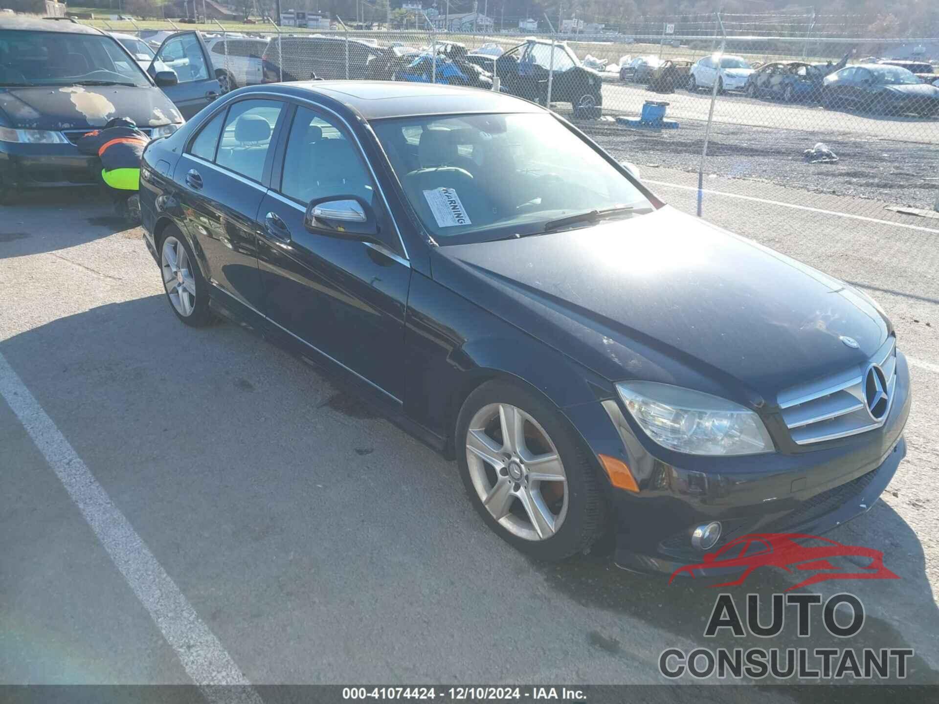 MERCEDES-BENZ C 300 2009 - WDDGF81X29F259127