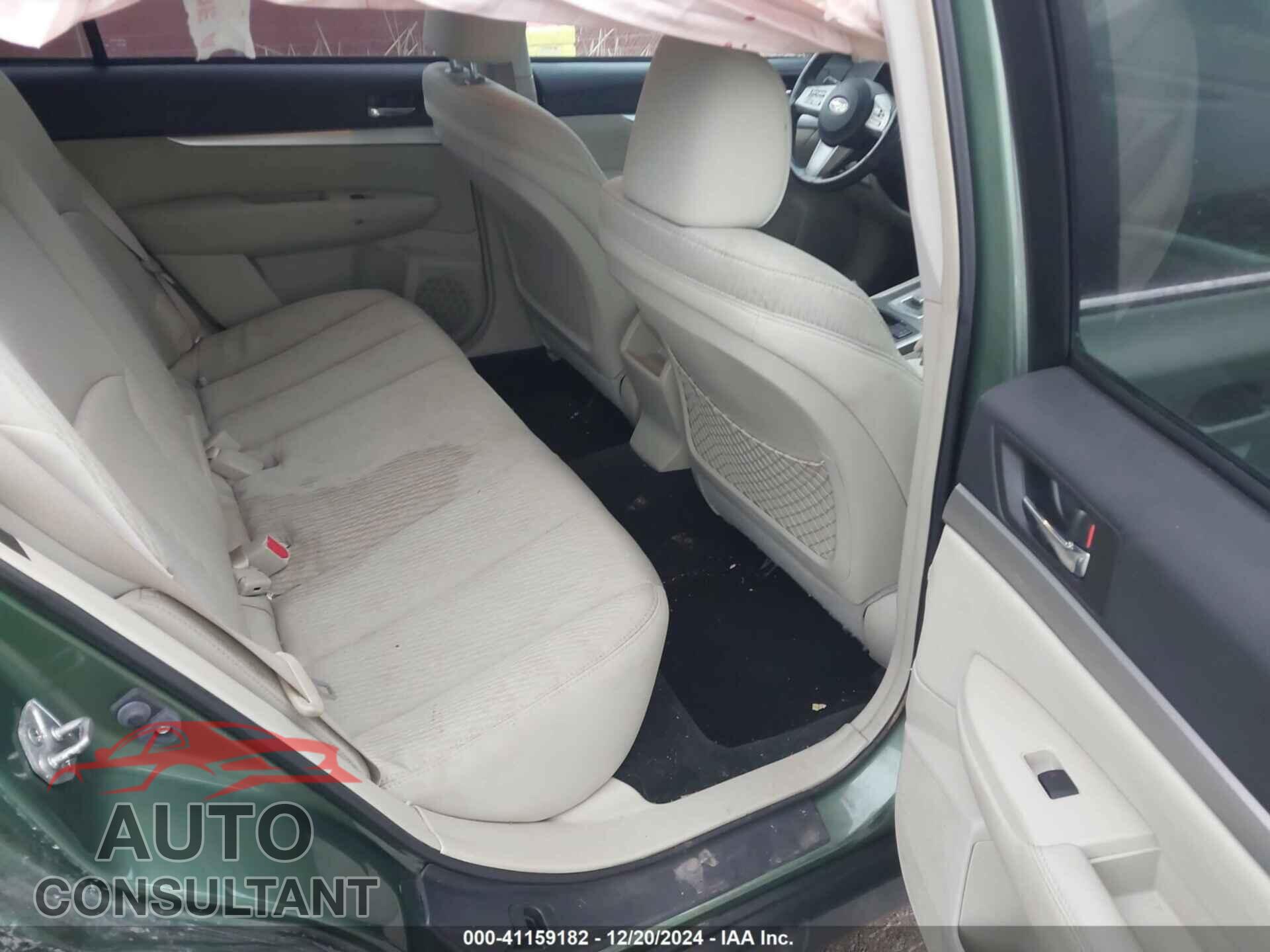 SUBARU OUTBACK 2010 - 4S4BRBCC8A3374867
