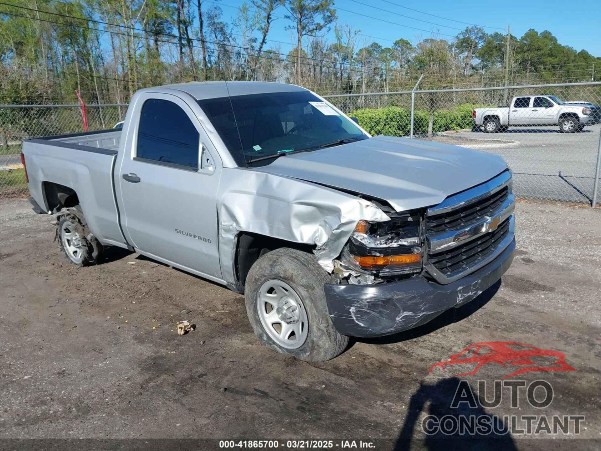 CHEVROLET SILVERADO 1500 2018 - 1GCNCNEH3JZ378500
