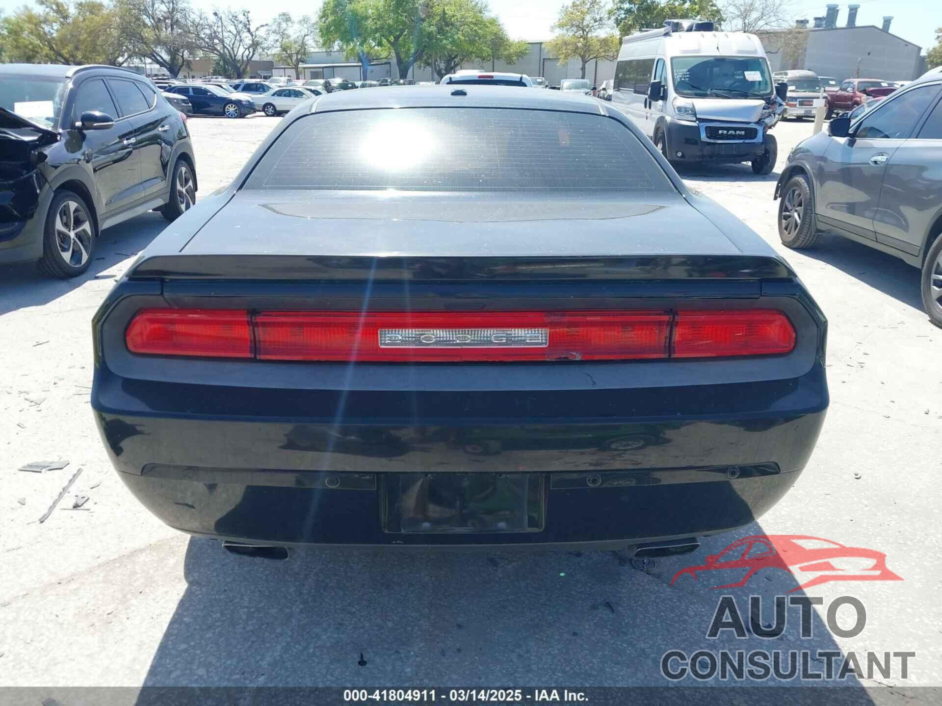 DODGE CHALLENGER 2013 - 2C3CDYAG3DH562072