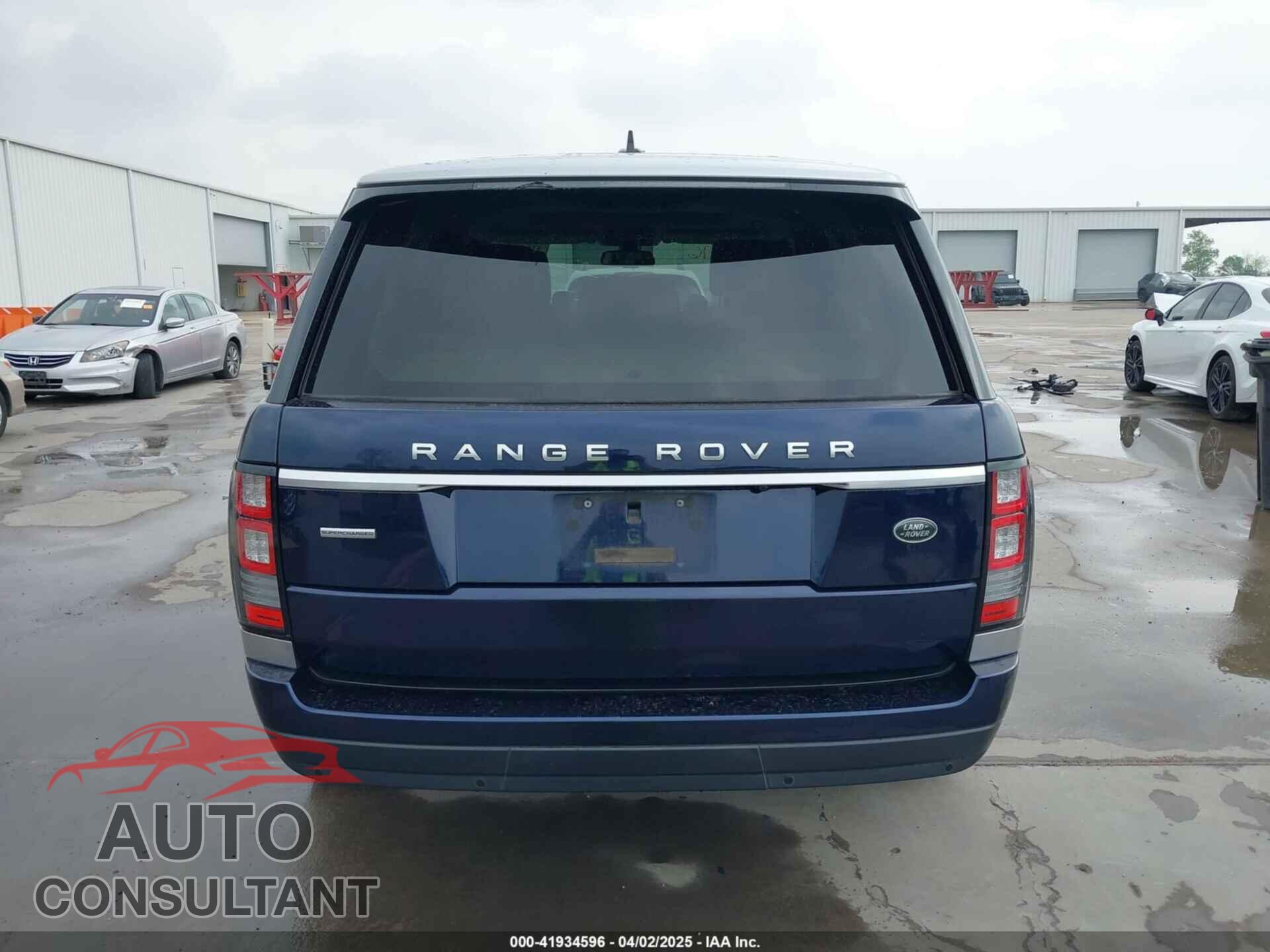 LAND ROVER RANGE ROVER 2015 - SALGS2TF6FA236457