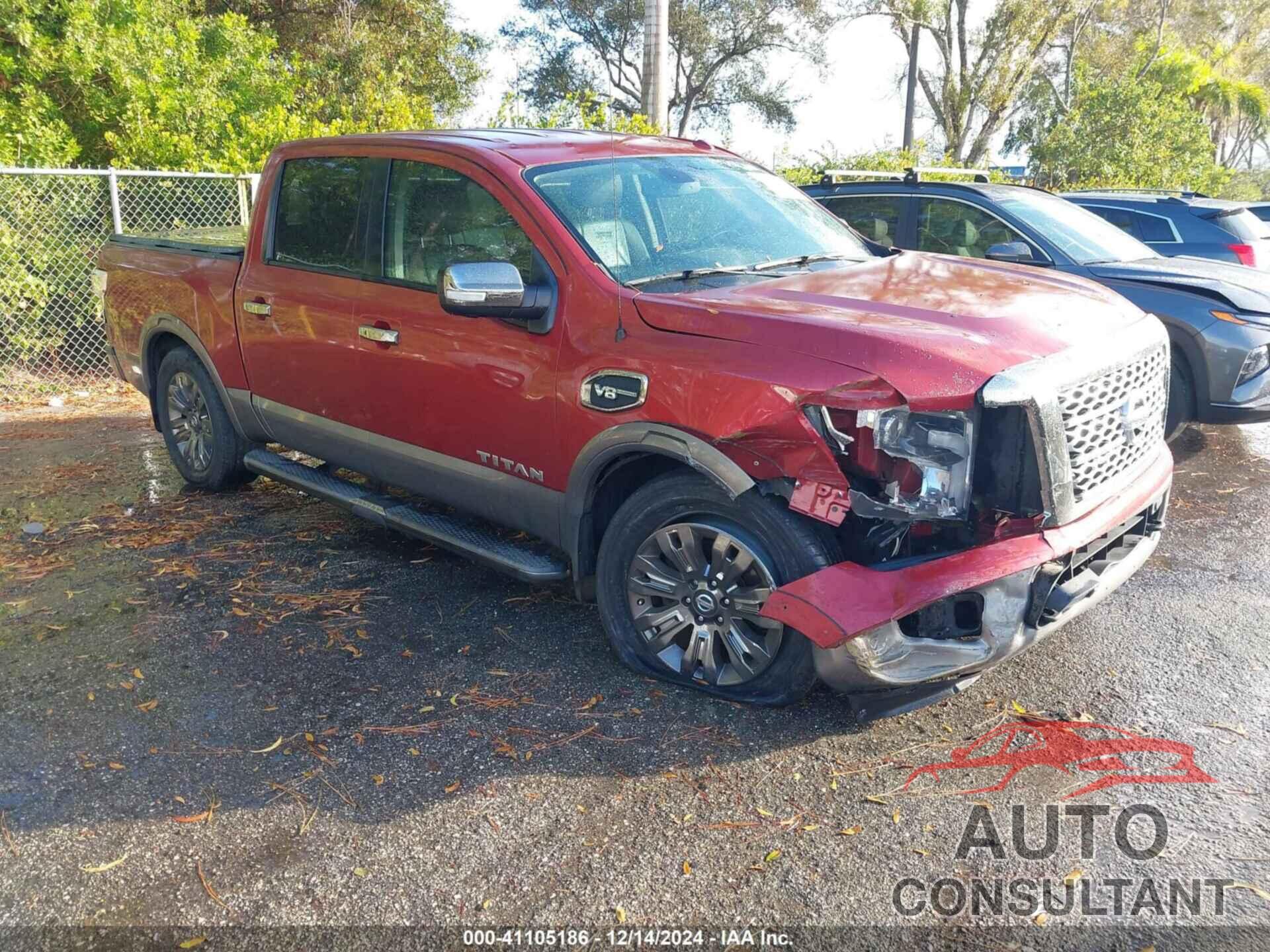 NISSAN TITAN 2017 - 1N6AA1E61HN525794
