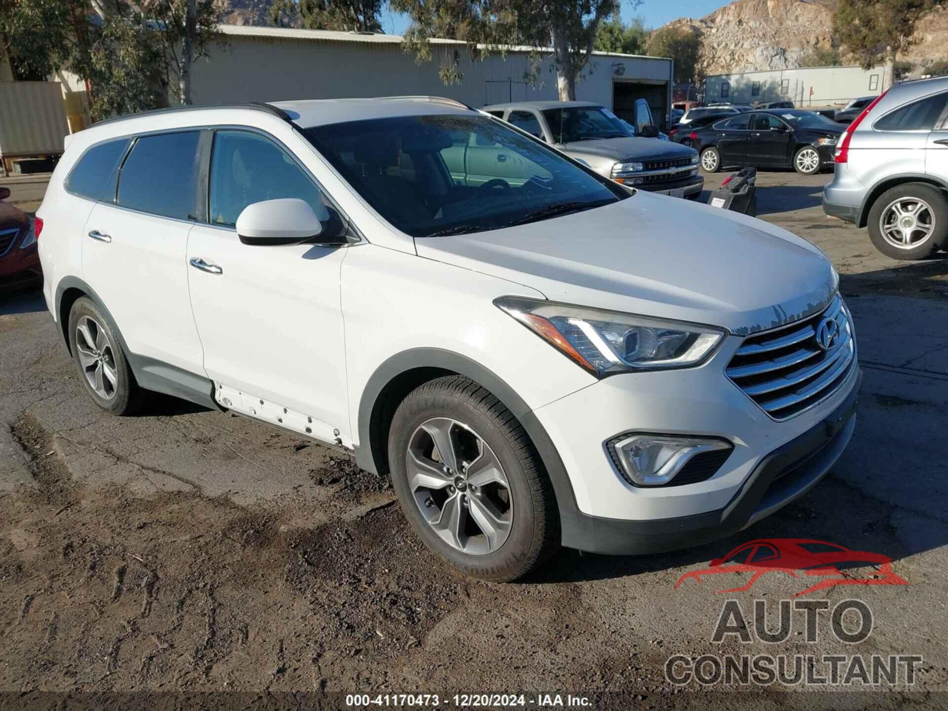 HYUNDAI SANTA FE 2016 - KM8SMDHF7GU161778