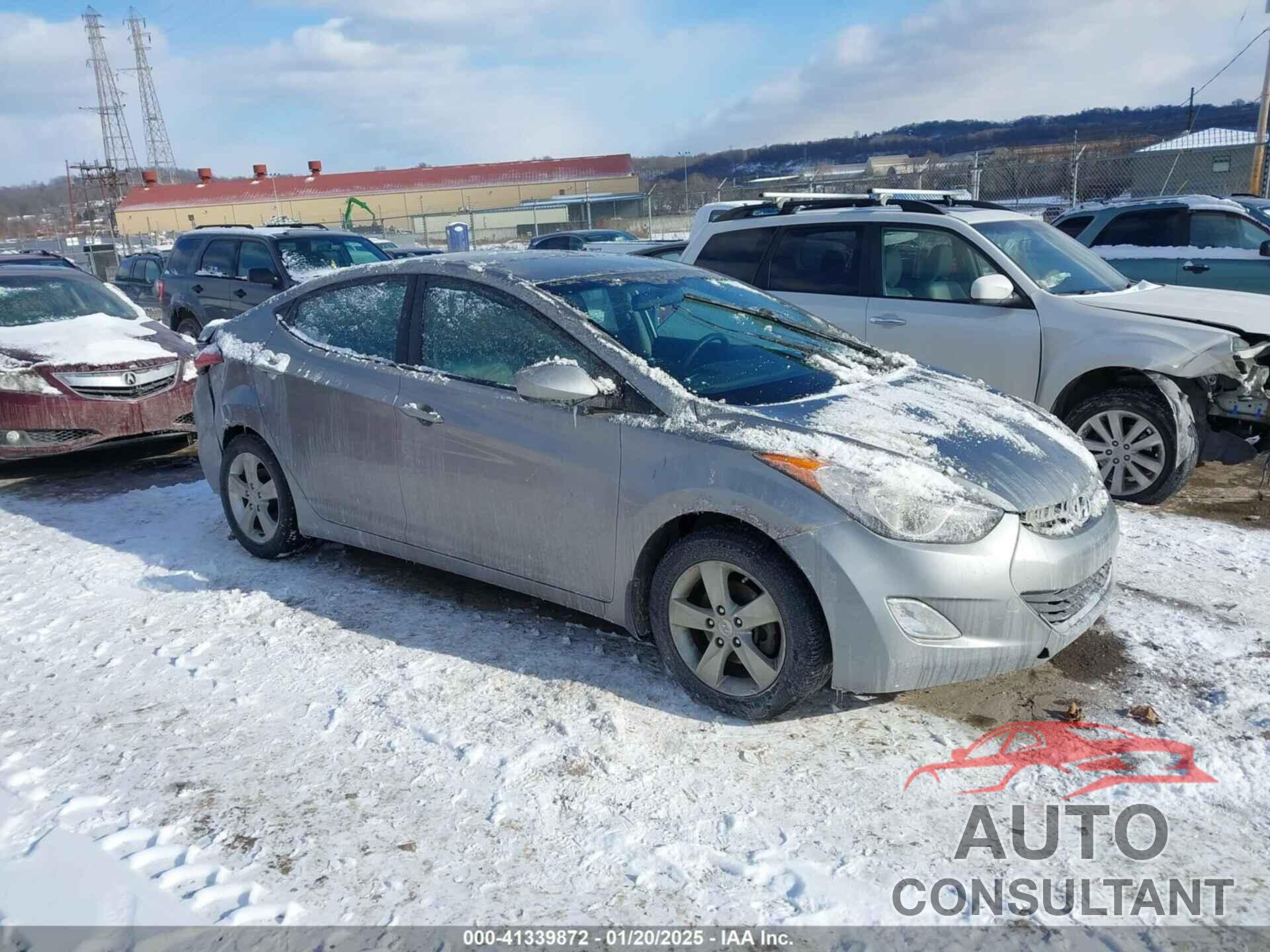 HYUNDAI ELANTRA 2013 - KMHDH4AE9DU551954