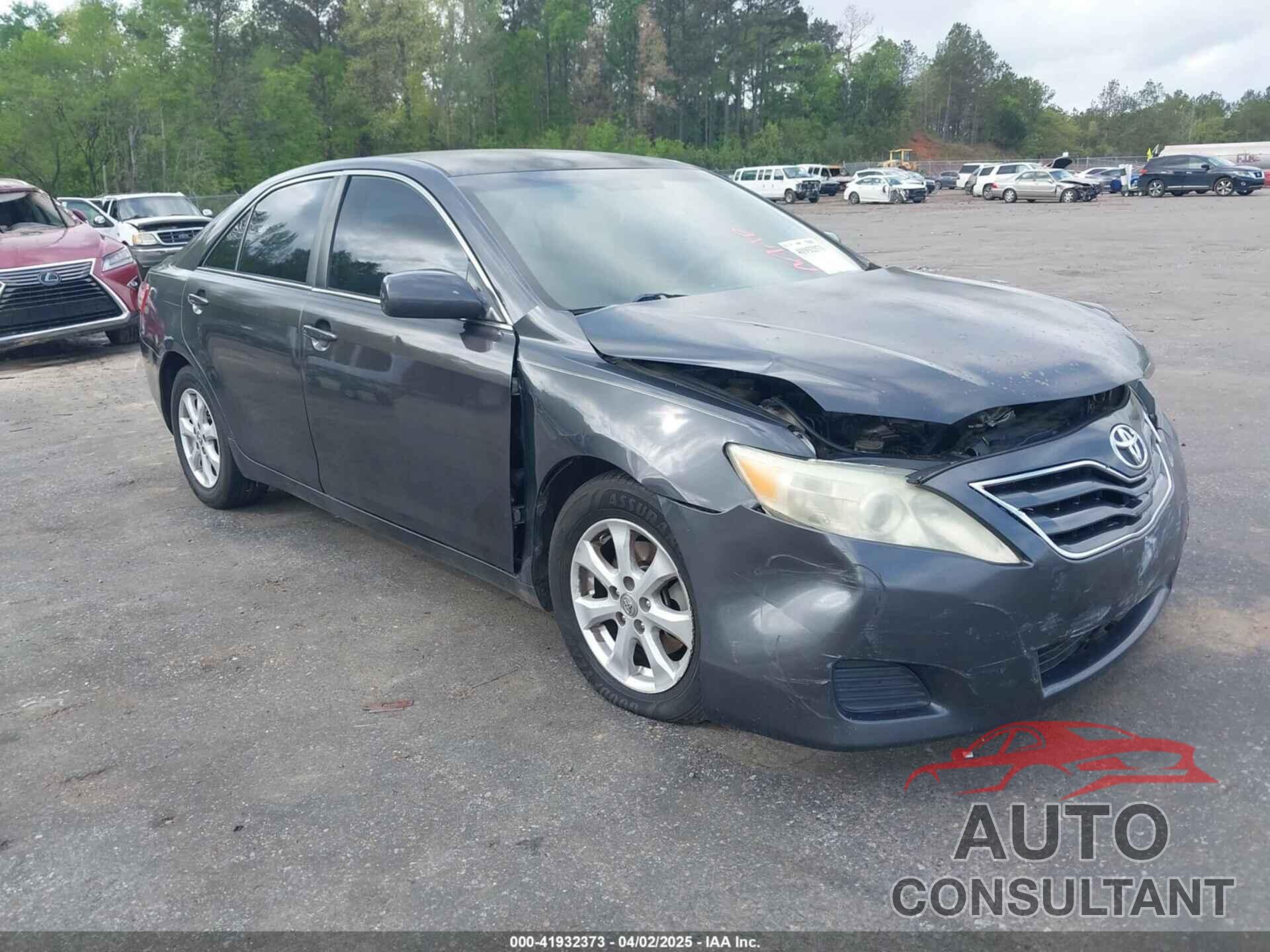 TOYOTA CAMRY 2011 - 4T1BF3EK2BU643802