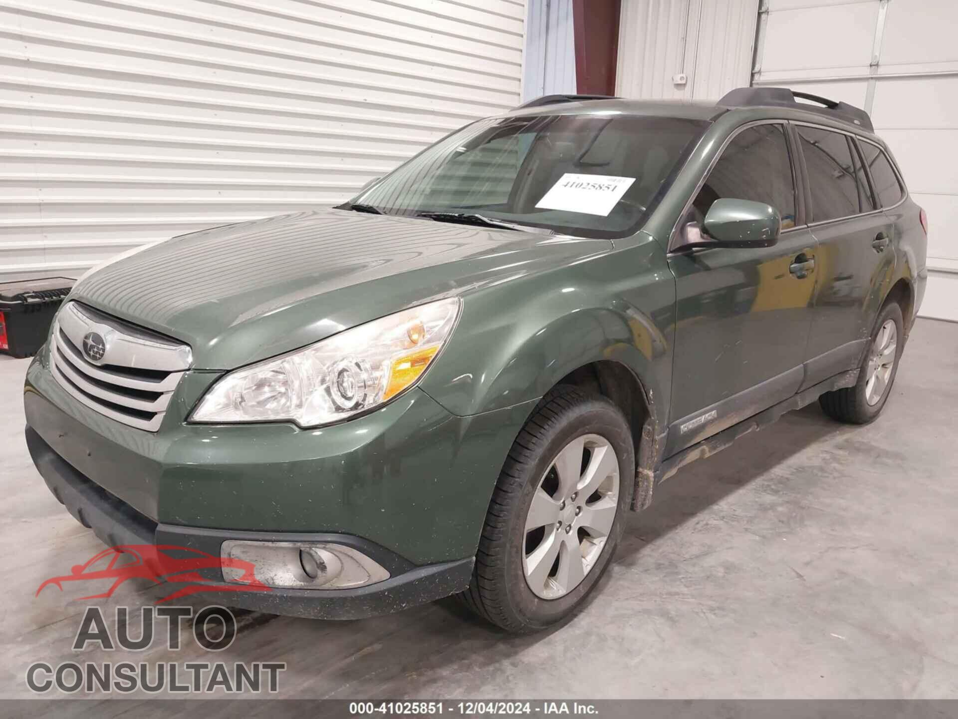 SUBARU OUTBACK 2010 - 4S4BRCFC9A3349865