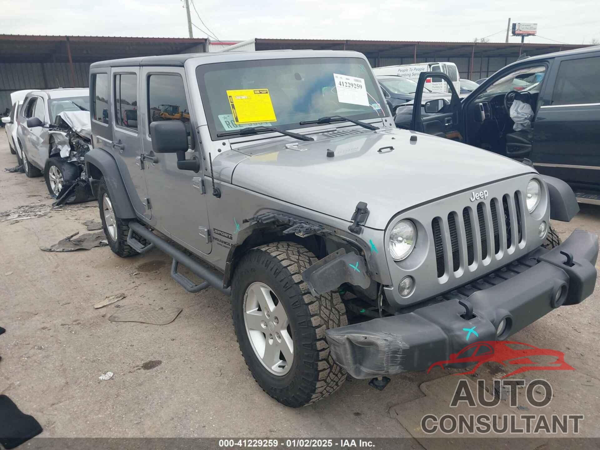 JEEP WRANGLER UNLIMITED 2016 - 1C4BJWDG9GL171211