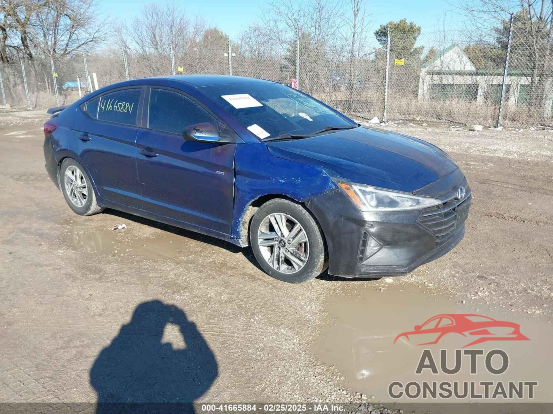 HYUNDAI ELANTRA 2019 - 5NPD84LF6KH434723