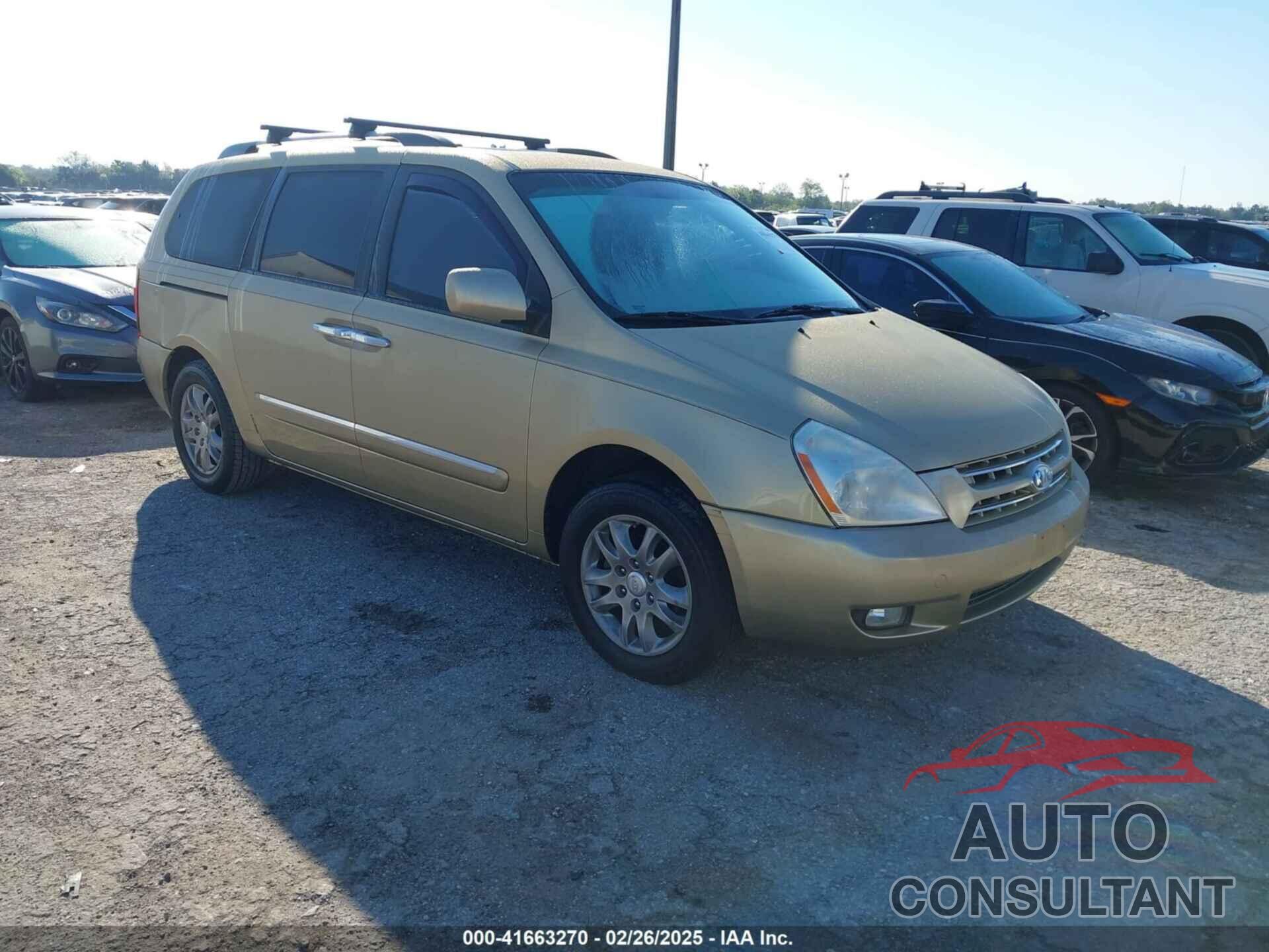 KIA SEDONA 2010 - KNDMH4C36A6334894