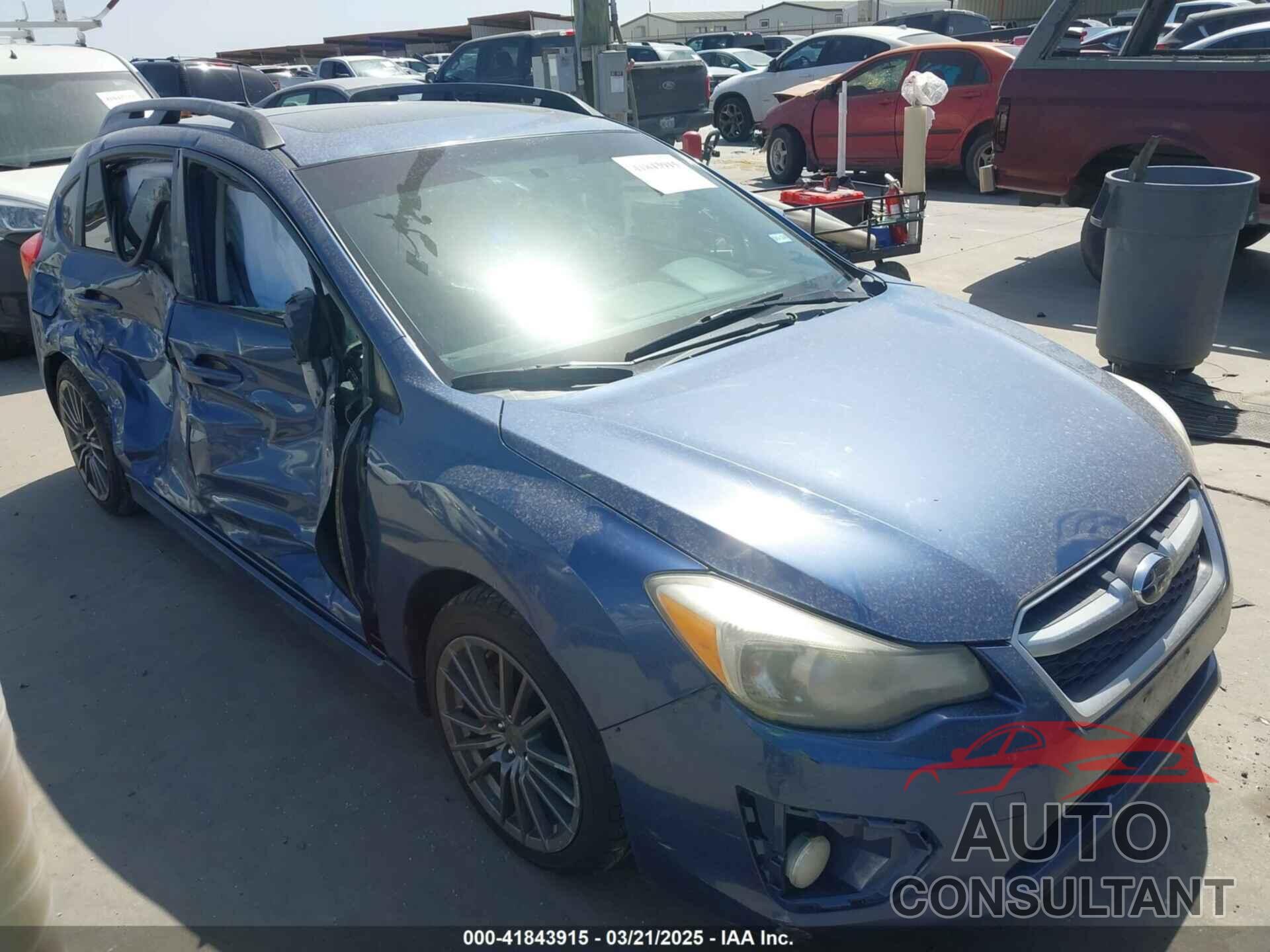 SUBARU IMPREZA 2013 - JF1GPAU65D2863097