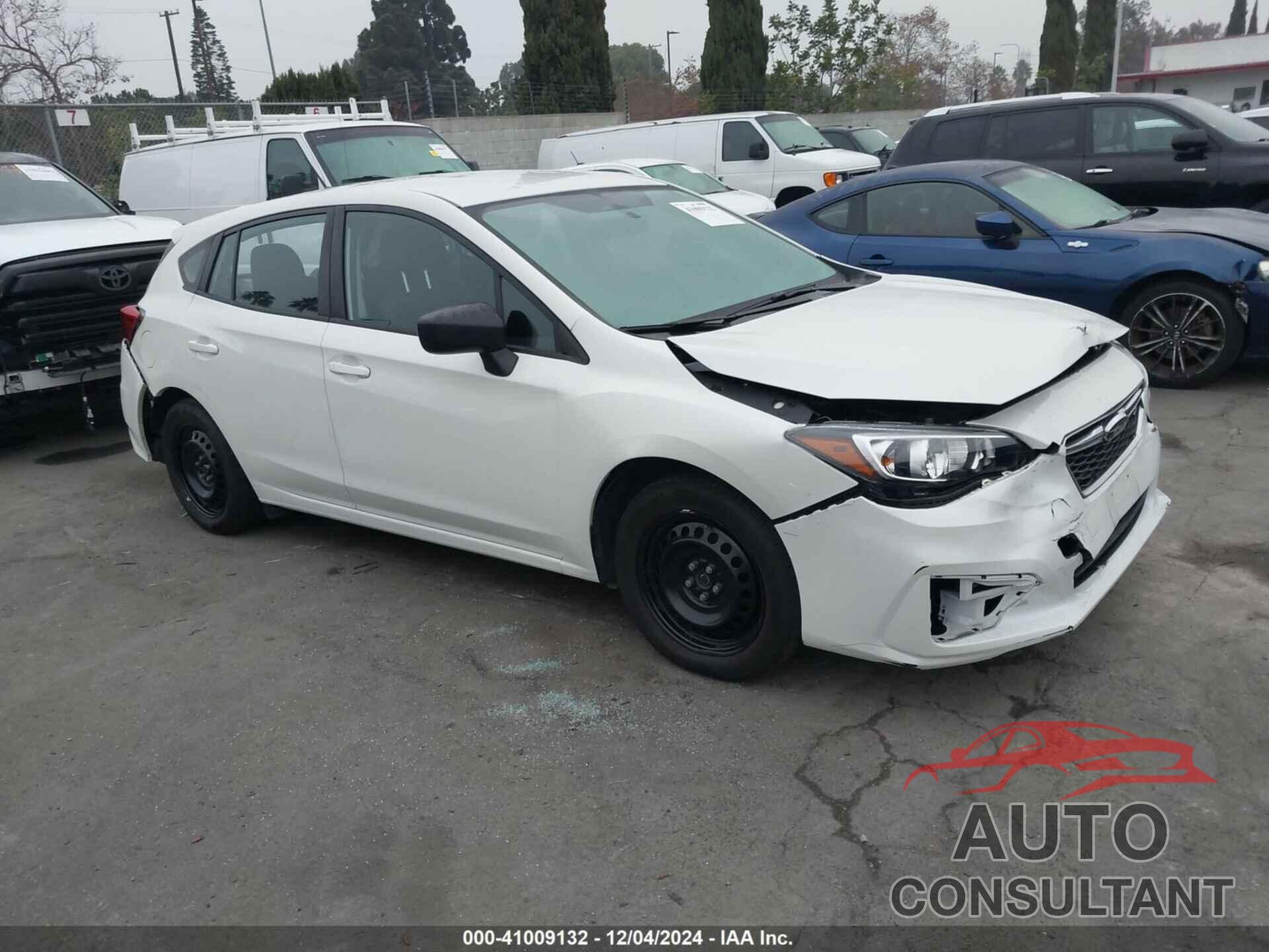 SUBARU IMPREZA 2019 - 4S3GTAA65K3718854
