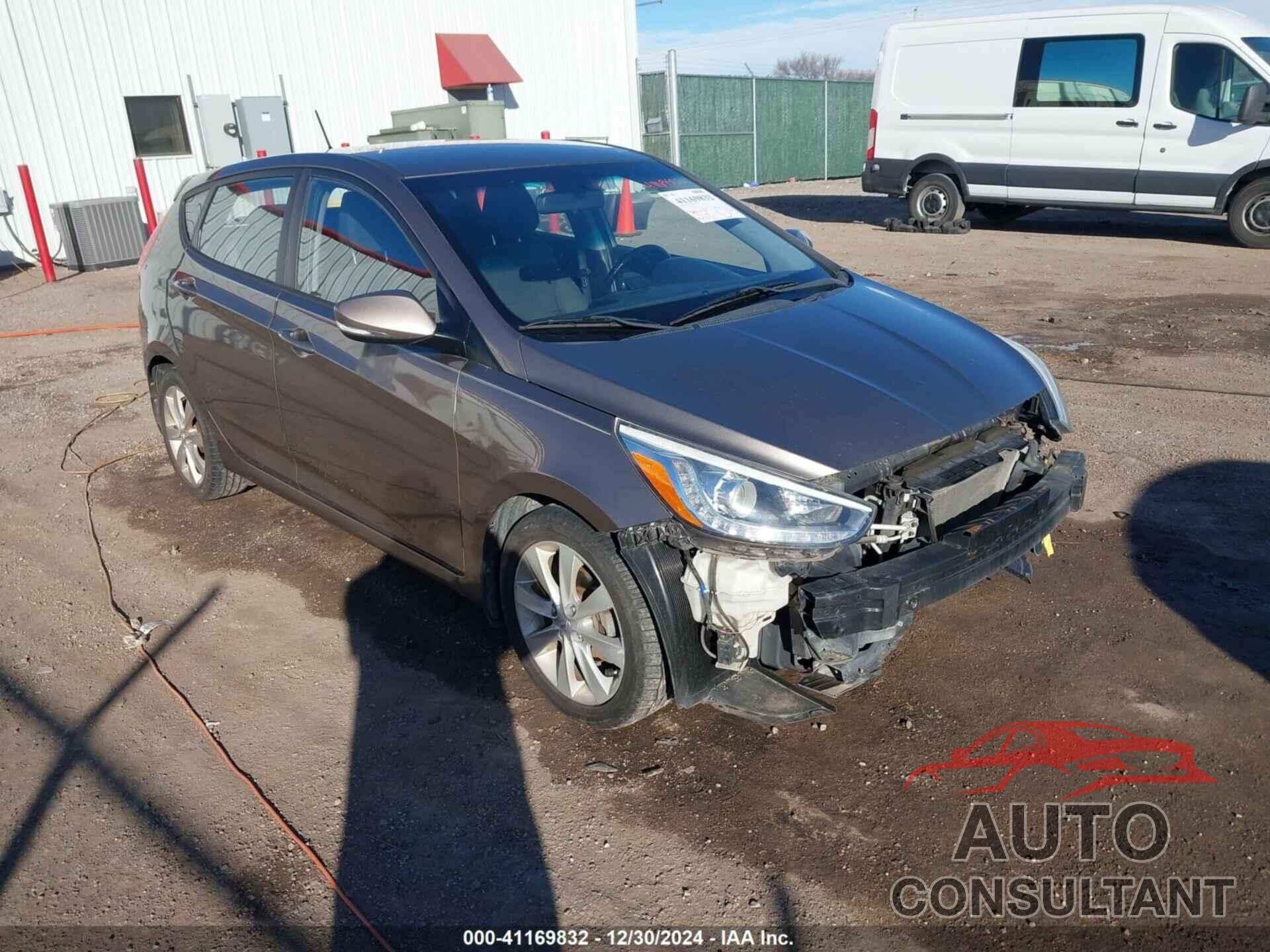 HYUNDAI ACCENT 2014 - KMHCU5AE3EU189425