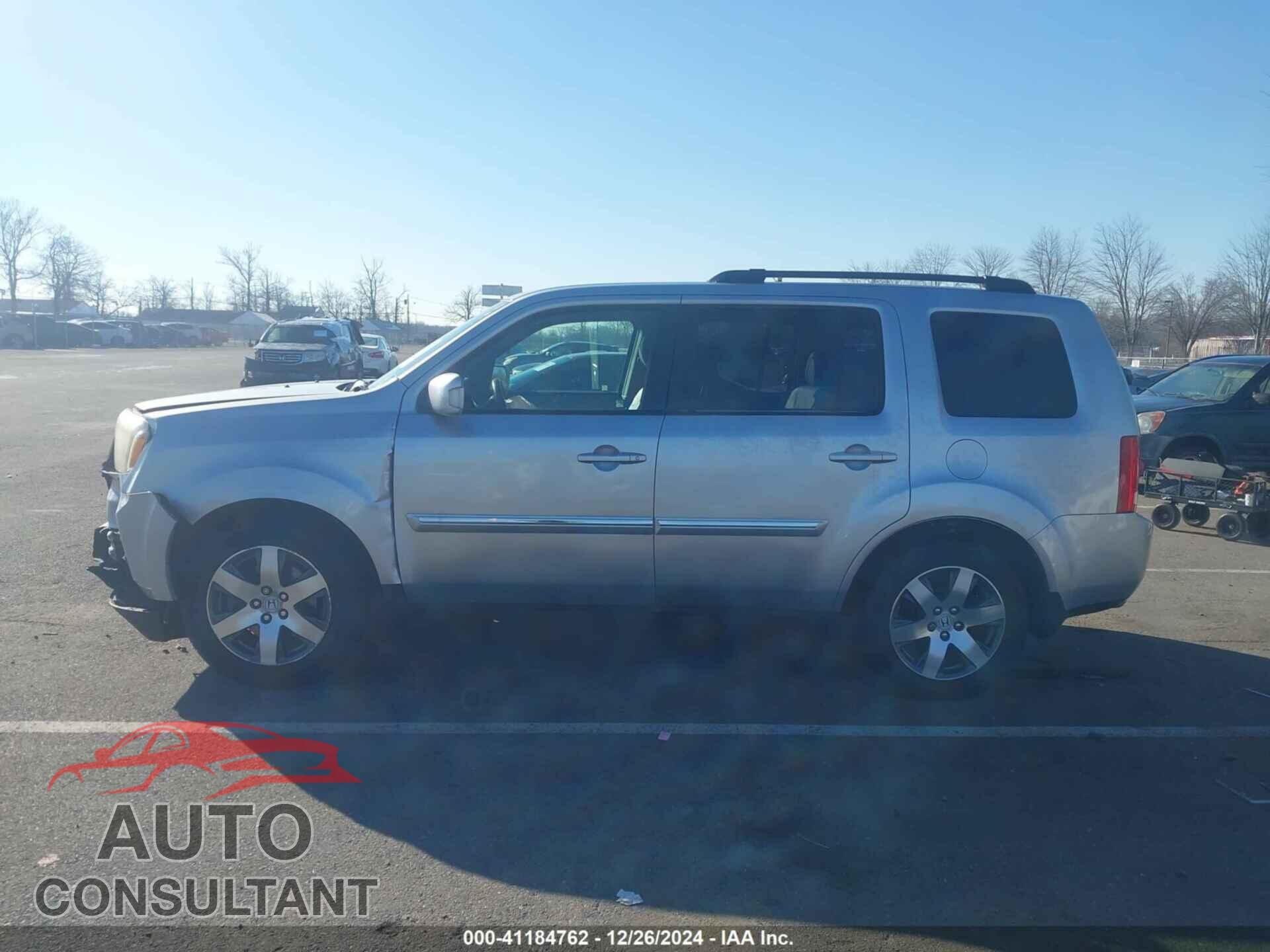 HONDA PILOT 2013 - 5FNYF4H90DB048519