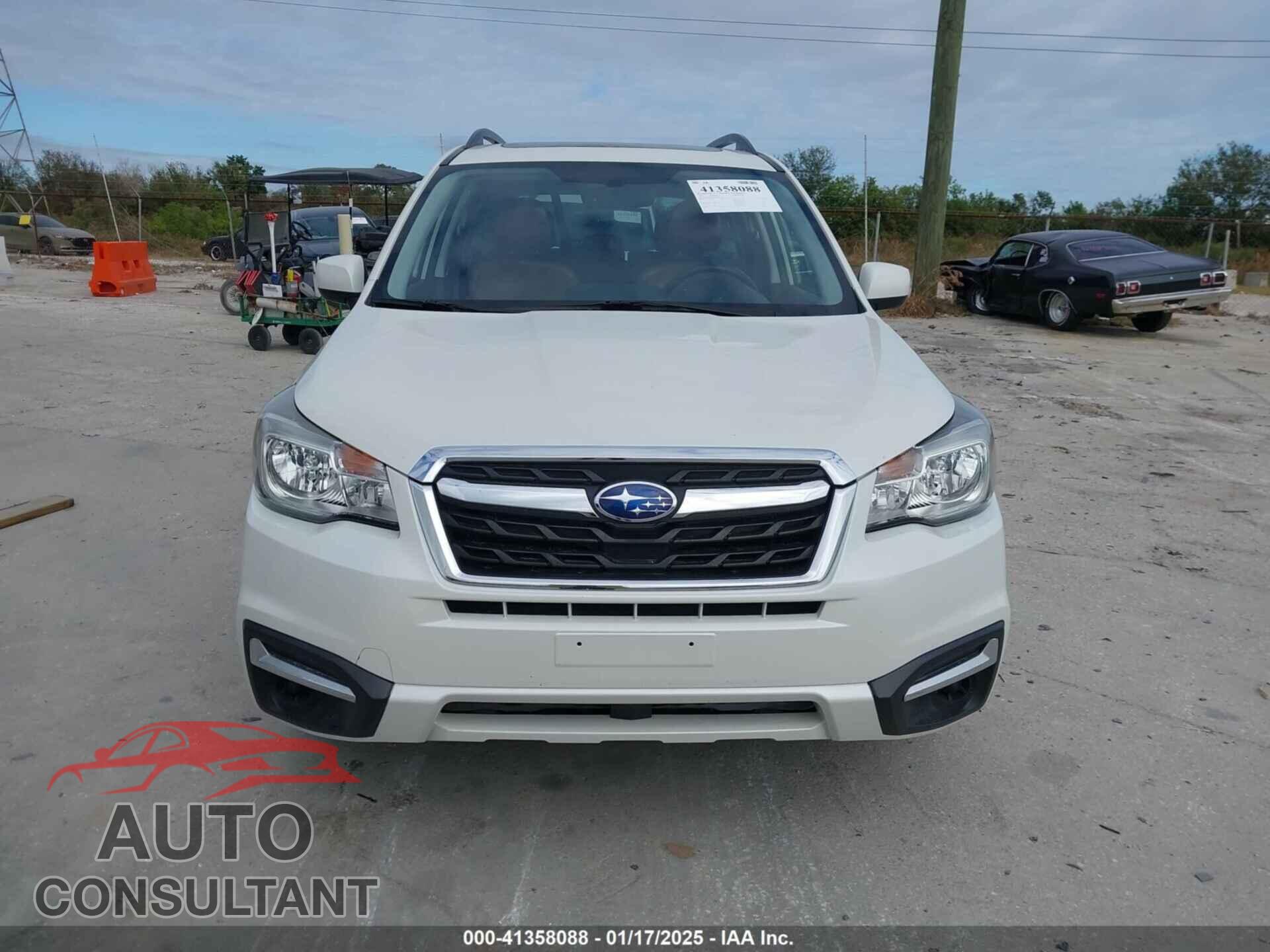 SUBARU FORESTER 2017 - JF2SJAEC5HH463782