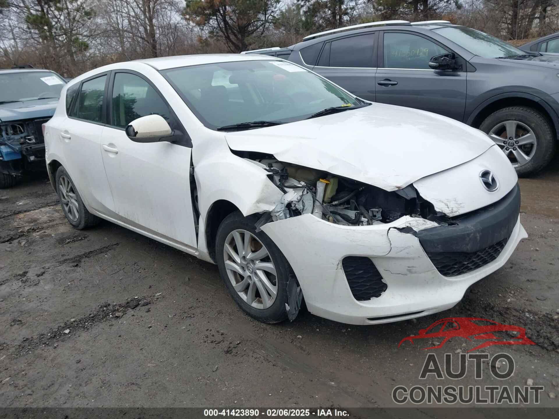 MAZDA MAZDA3 2012 - JM1BL1L71C1624225