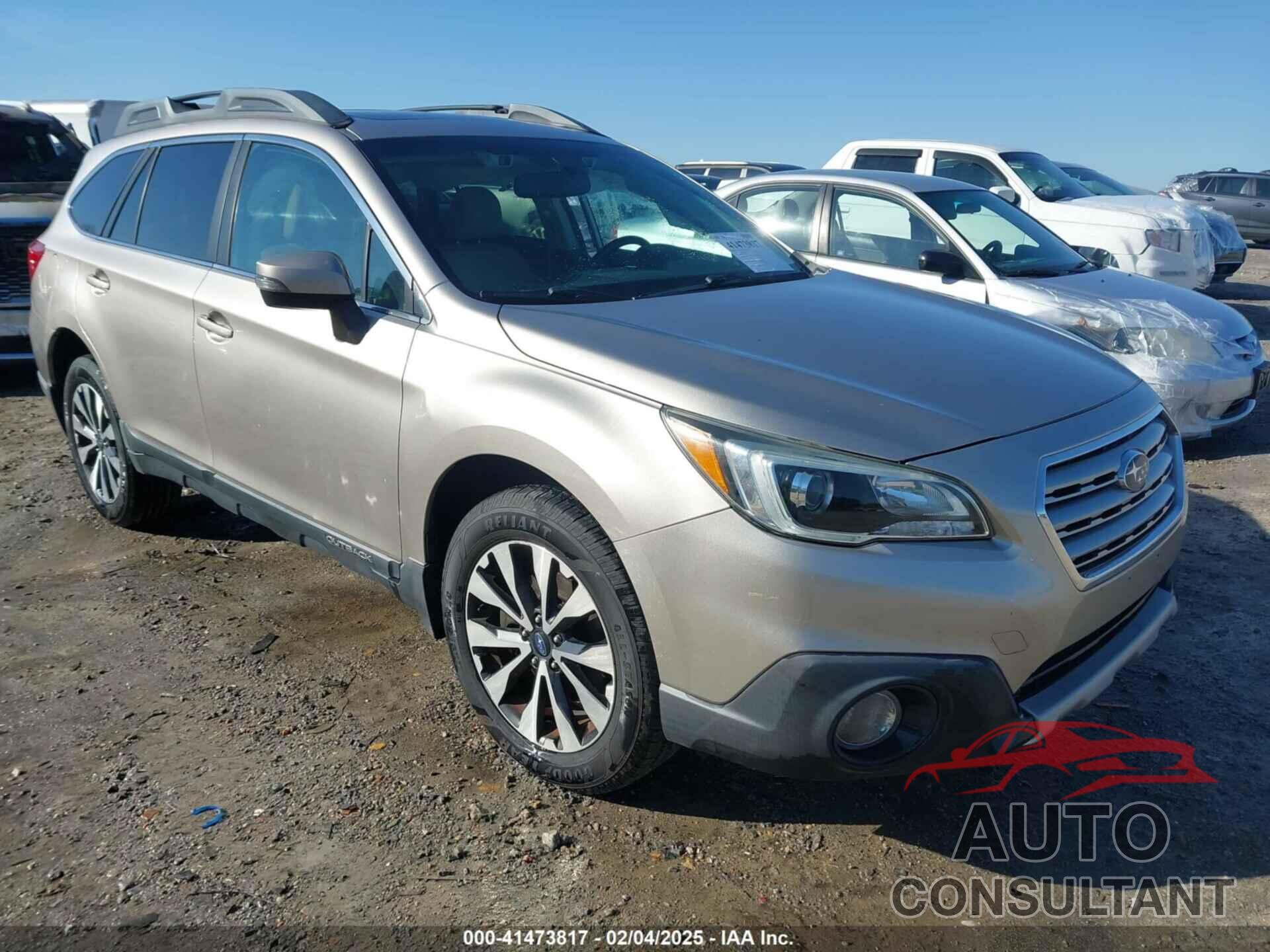 SUBARU OUTBACK 2016 - 4S4BSBNC0G3216887